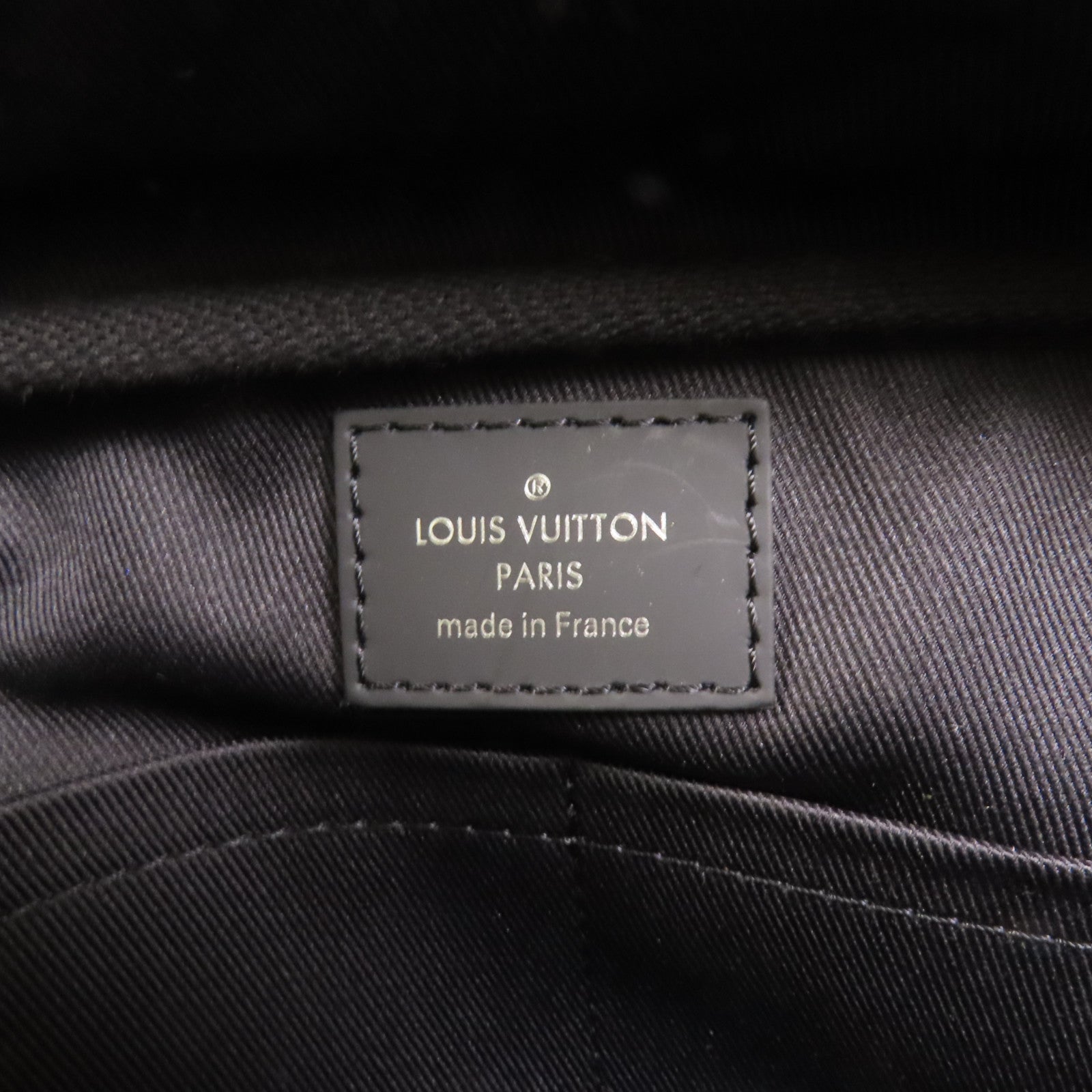LOUIS VUITTON Monogram Eclipse Bum Bag銀扣手挽肩背兩用袋