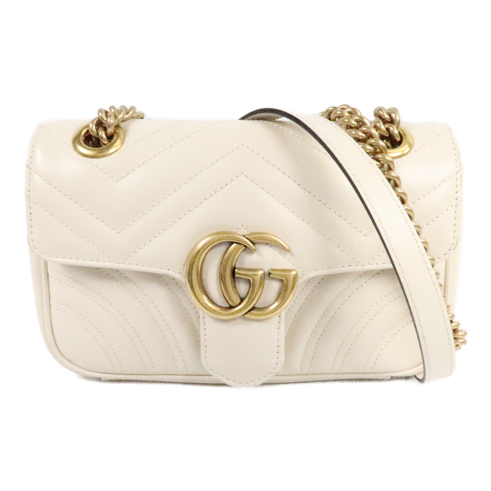 GUCCI Marmont Shoulder Bag鏈帶肩背袋