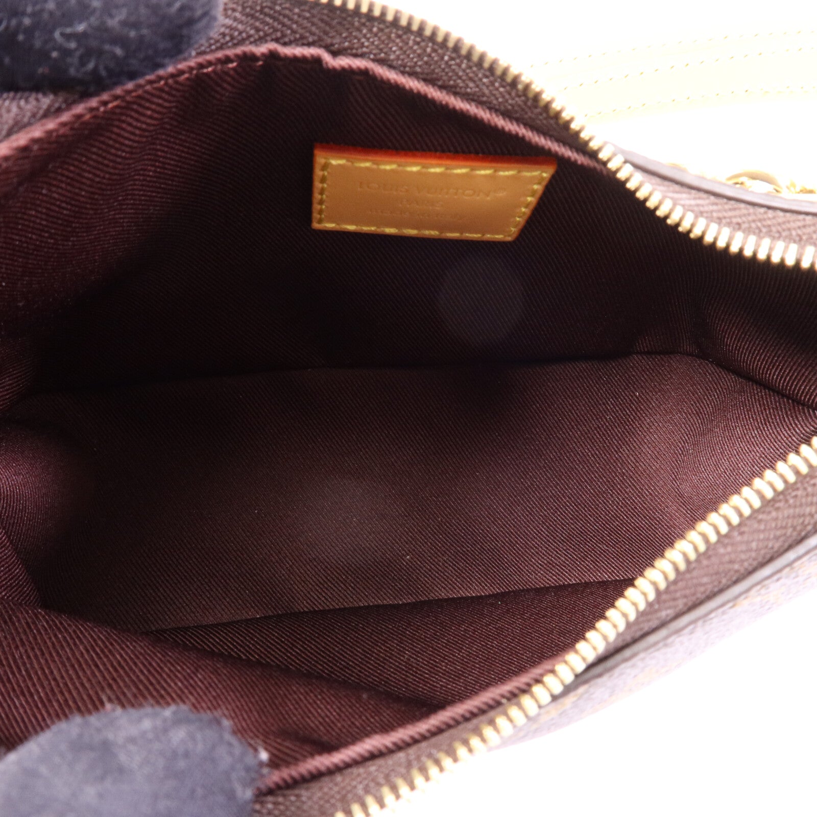 LOUIS VUITTON Monogram Nano Boulogne金扣鏈帶肩背袋