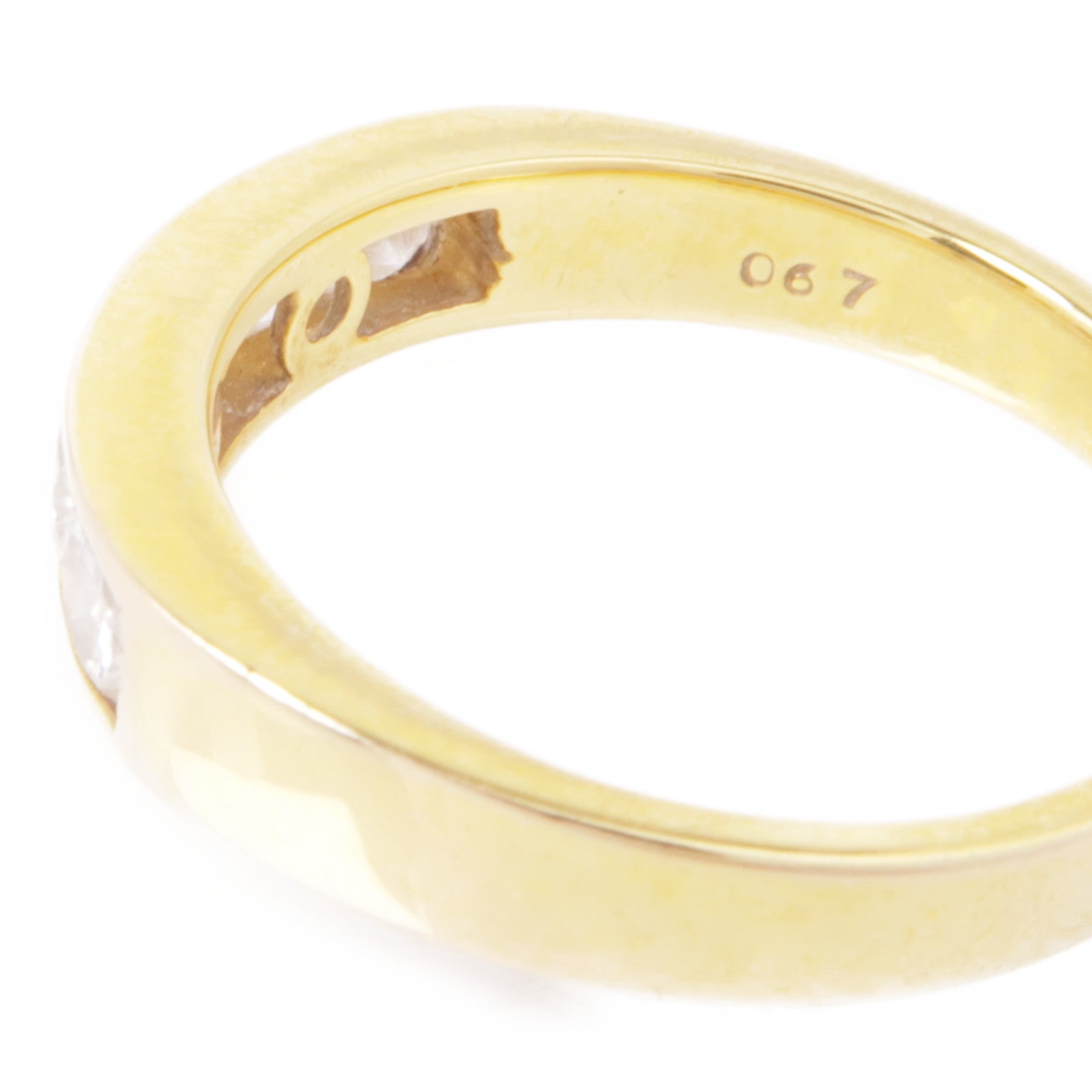 JEWELRY 18K黃金Diamond Ring鑽石戒指US#5.5