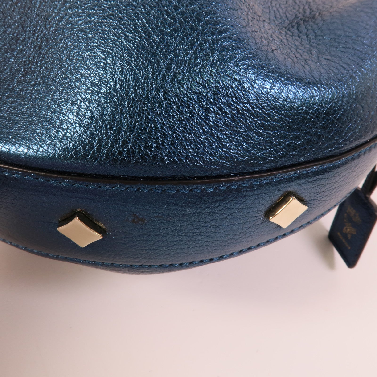 MCM 牛皮皮革2 Way Shoulder Bag手挽肩背兩用袋