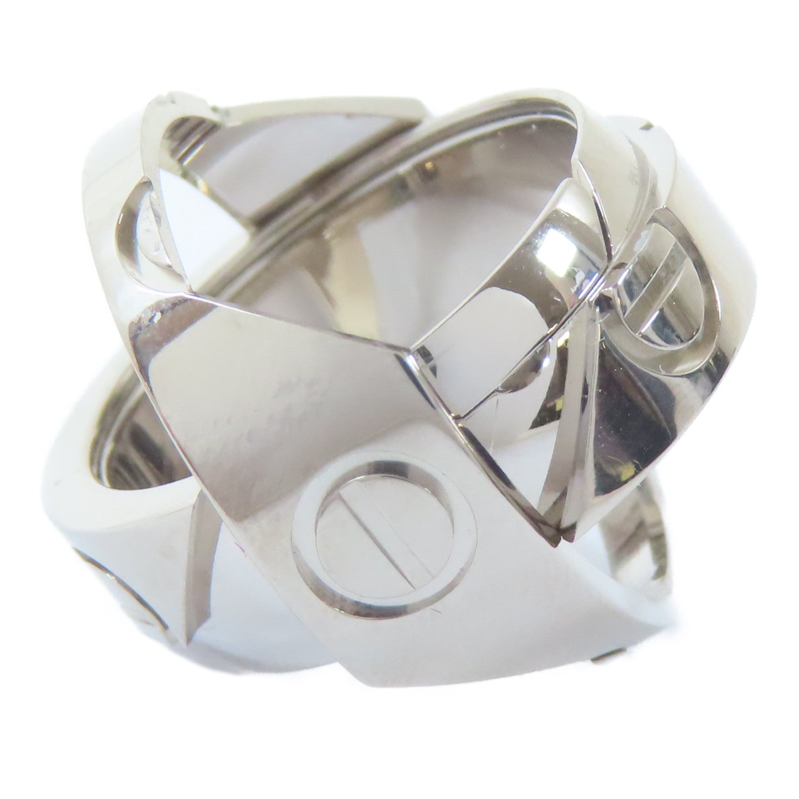CARTIER 18K白金Astro Love Ring戒指Cartier#53/US#6.5