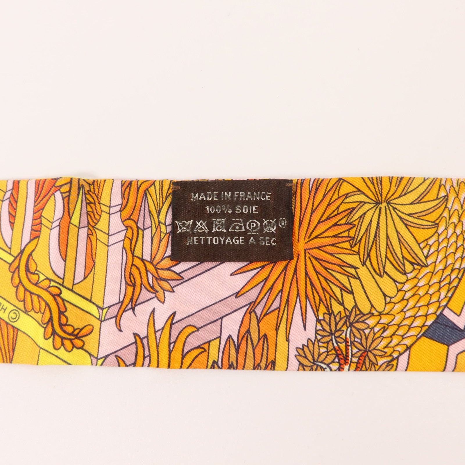 HERMES 絲質Twilly絲巾