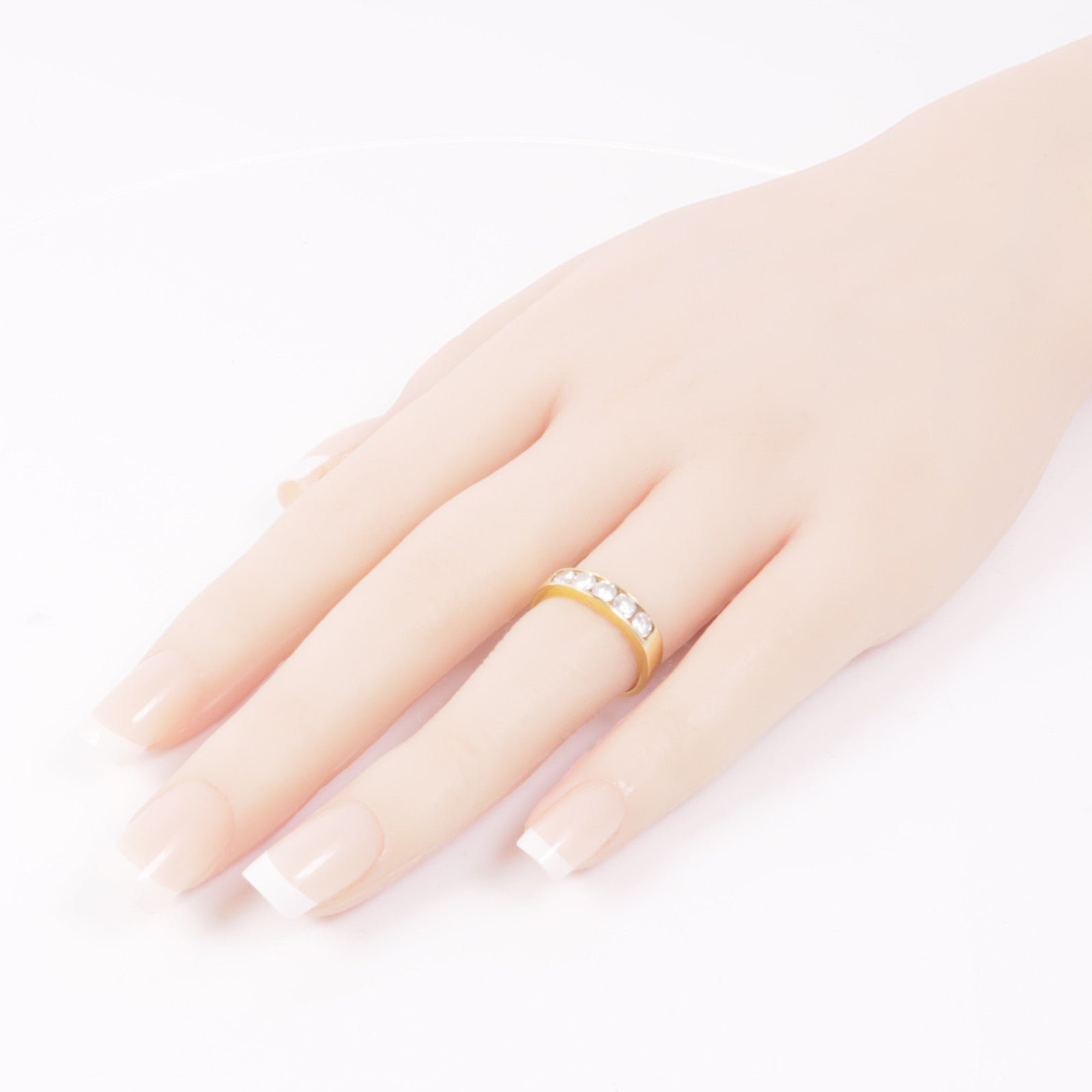 JEWELRY 18K黃金Diamond Ring鑽石戒指US#5.5