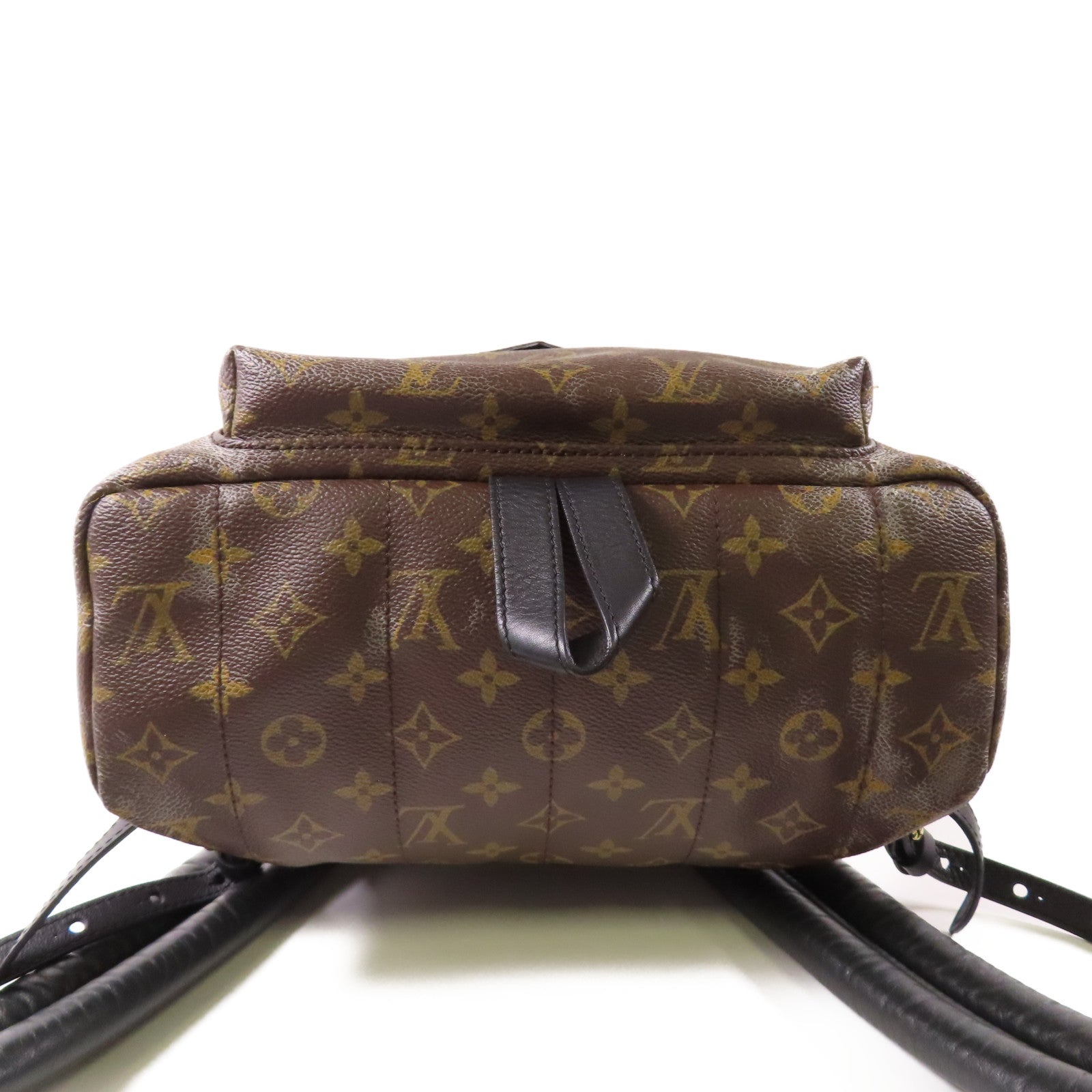 LOUIS VUITTON 塗層帆布Palm Springs MM金扣背包