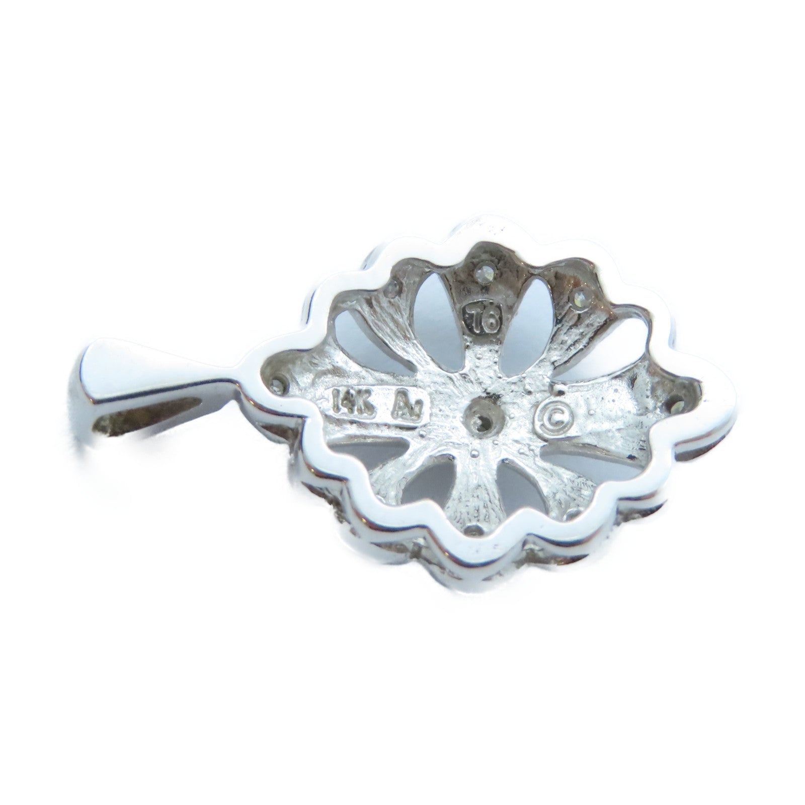 JEWELRY 【激減優惠】18K白金Pandant Top吊墜