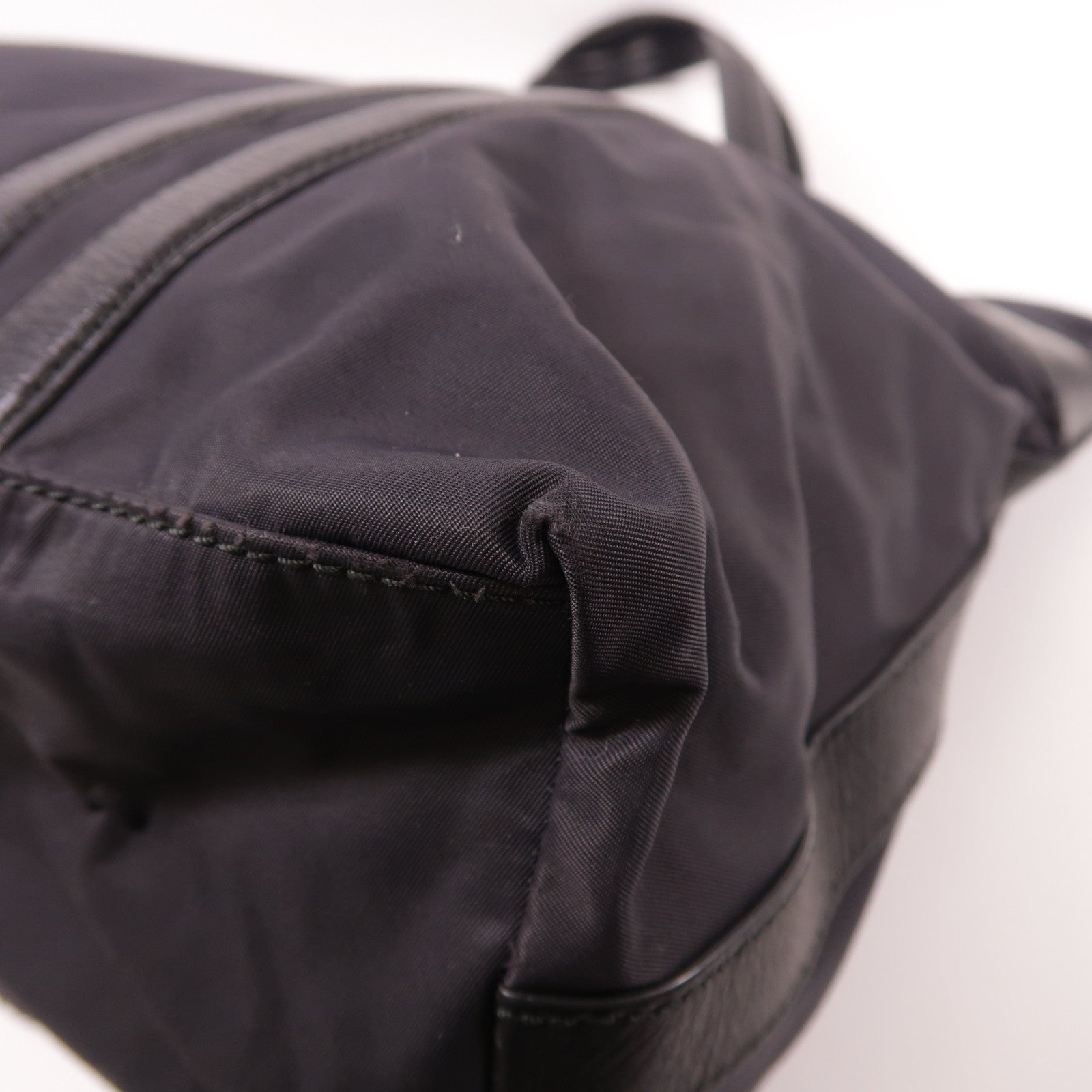 BALLY 尼龍2 Way Shoulder銀扣手挽肩背兩用袋