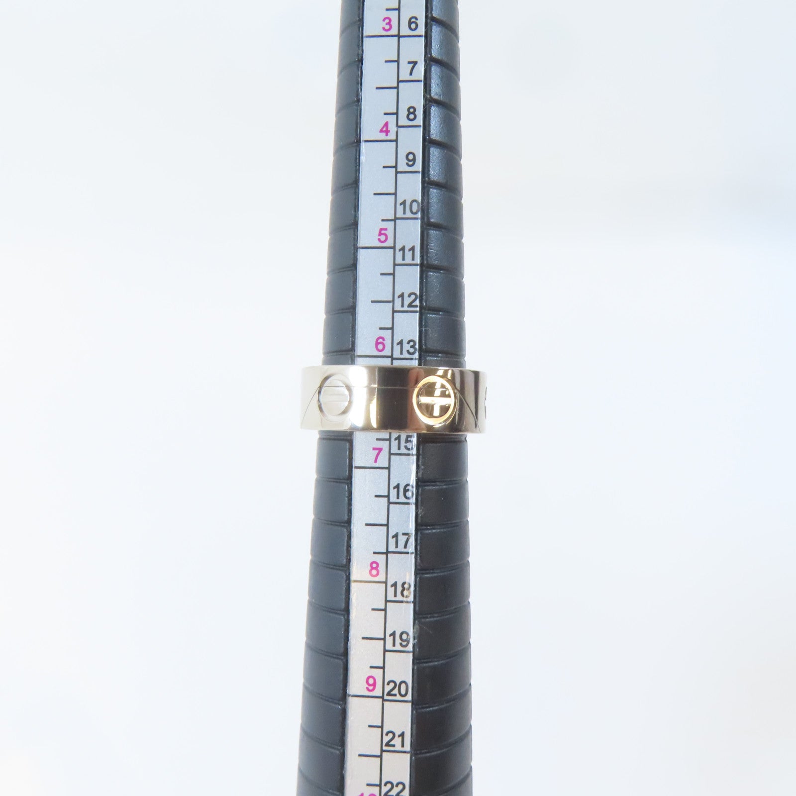 CARTIER 18K白金Astro Love Ring戒指Cartier#53/US#6.5