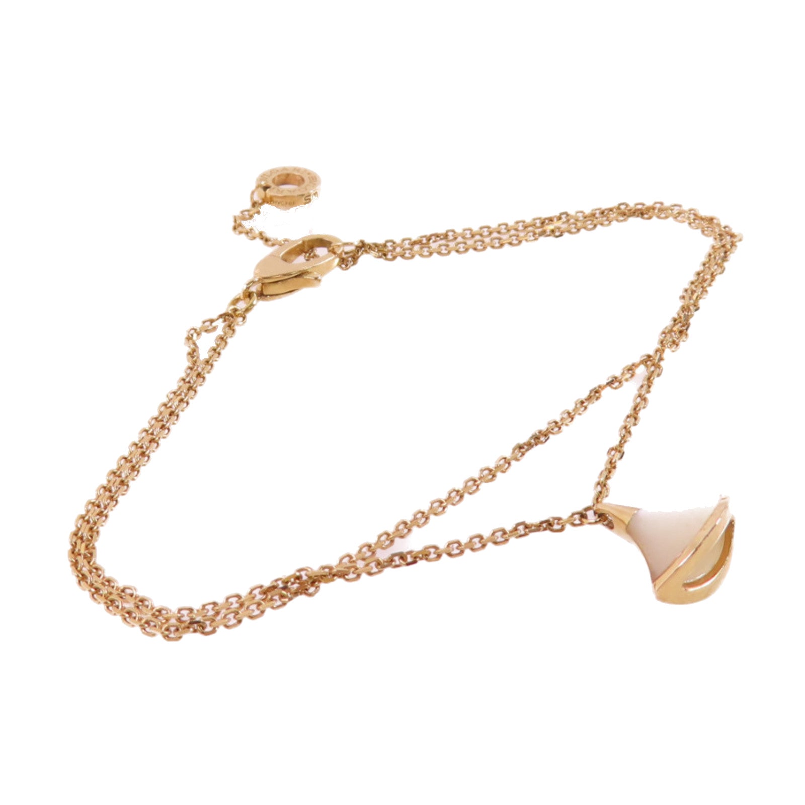 BVLGARI 18K玫瑰金/珍珠母Mother of Pearl Divas Dream Bracelet手鏈
