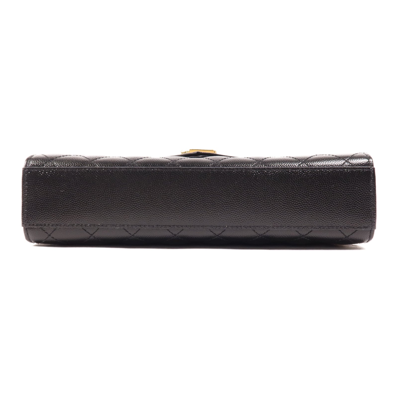 SAINT LAURENT 牛皮皮革Envelope Medium金扣肩背袋