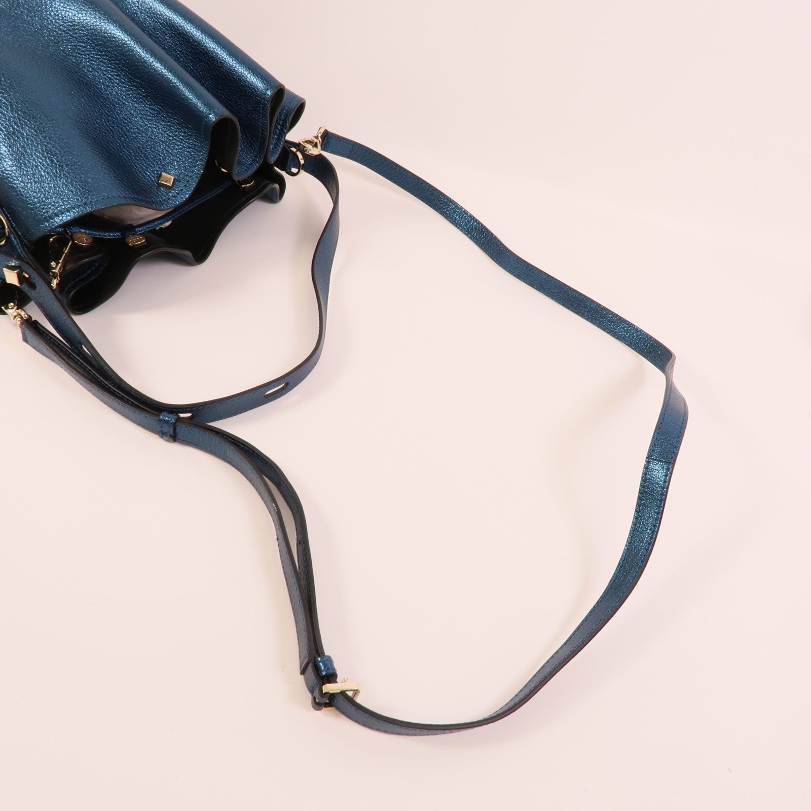 MCM 牛皮皮革2 Way Shoulder Bag手挽肩背兩用袋