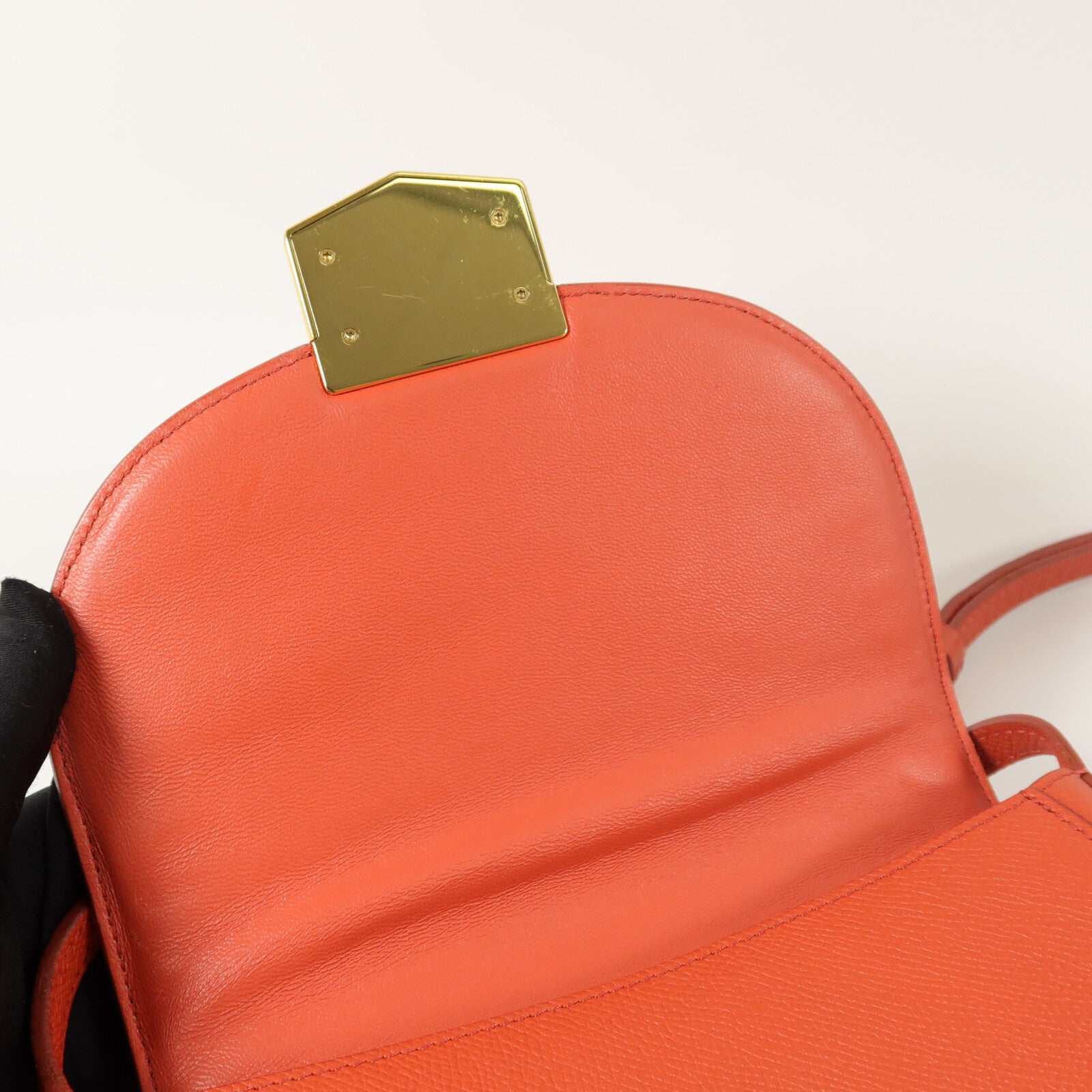 CELINE 牛皮皮革Trotter Small肩背袋