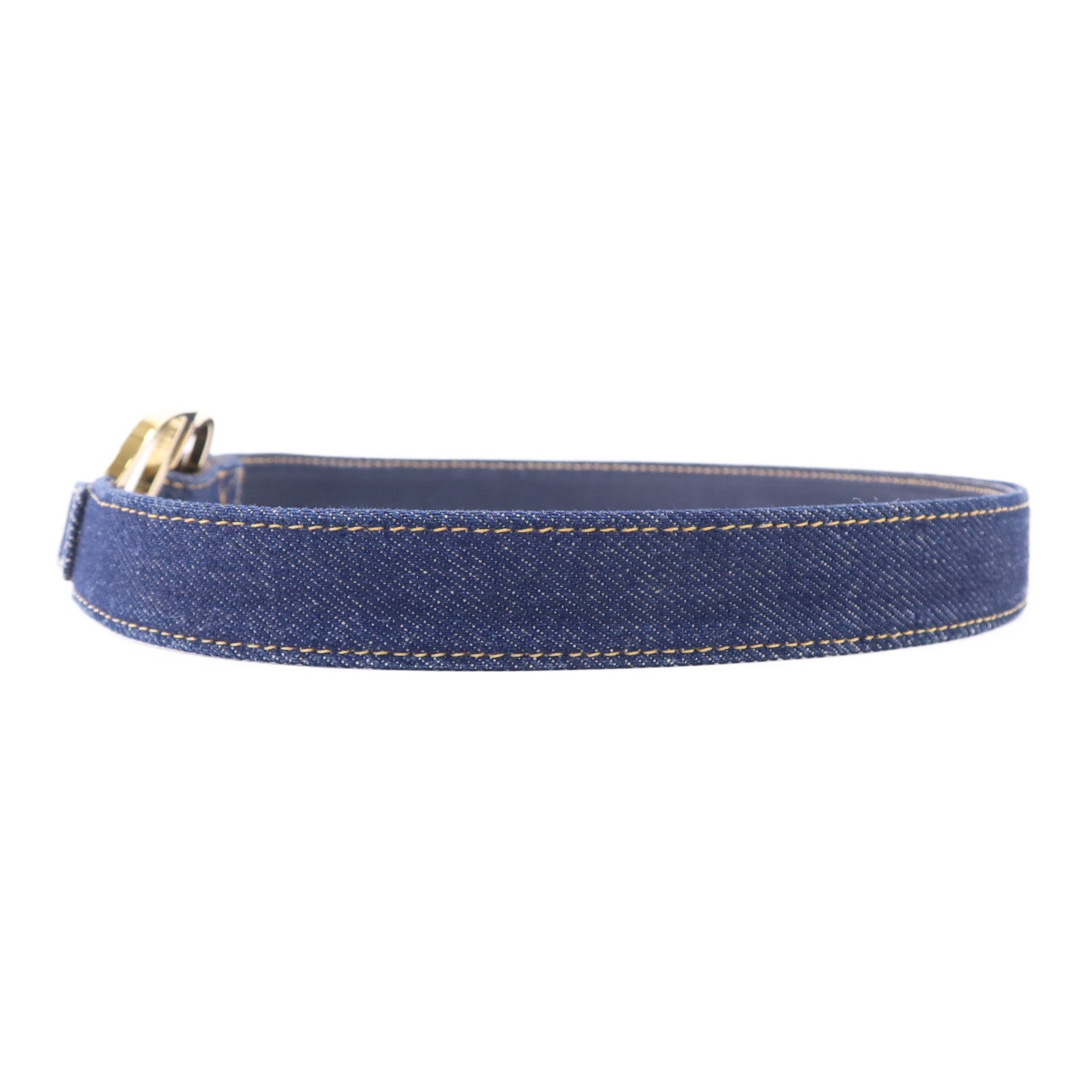 Dior 牛仔布/金屬Belt皮帶