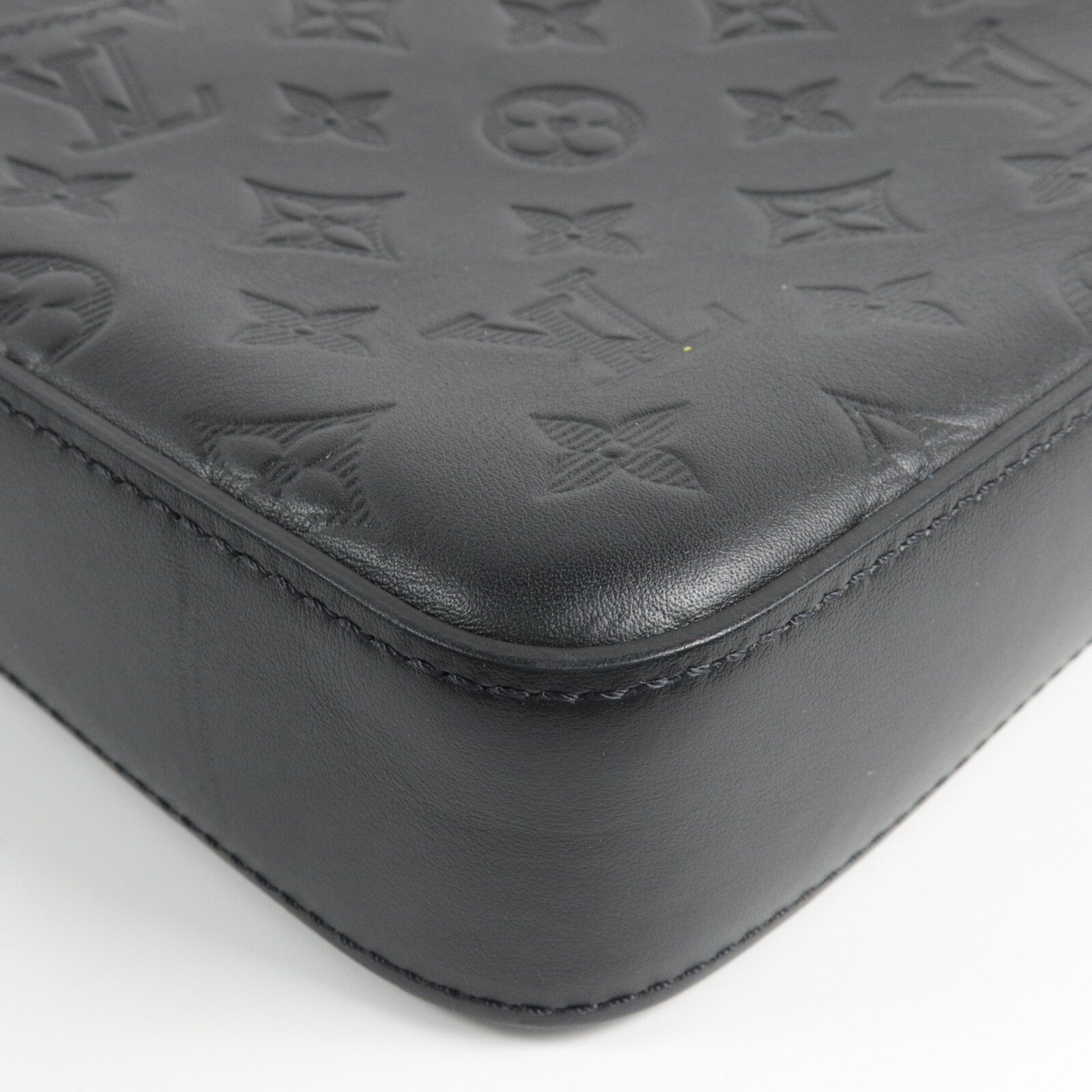 LOUIS VUITTON Monogram Shadow Trio Messenger肩背袋