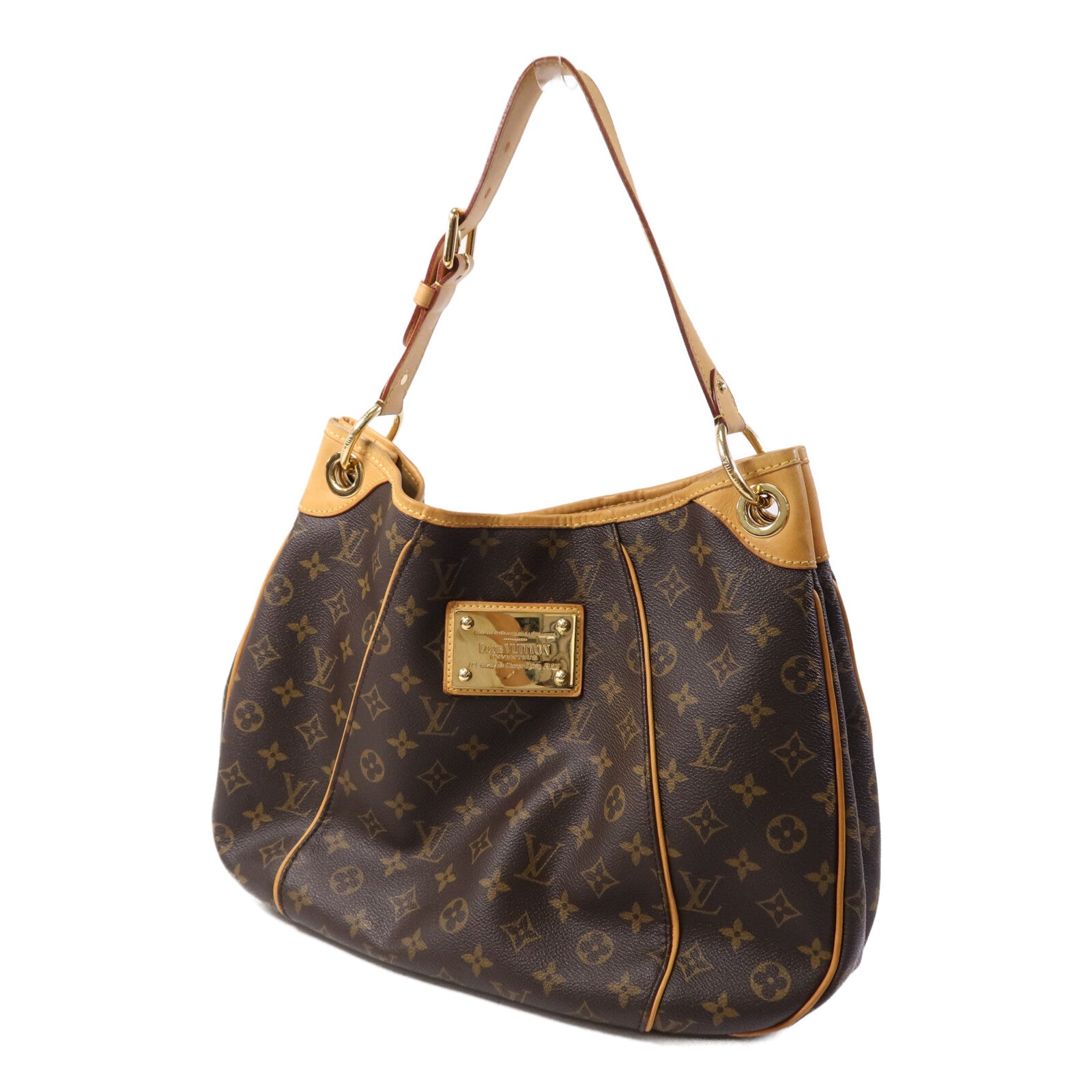 LOUIS VUITTON Monogram Galliera PM金扣肩背袋