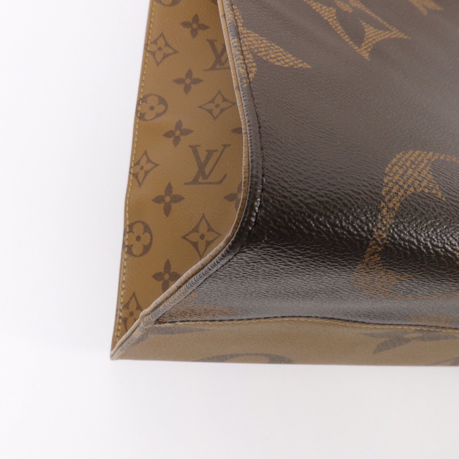 LOUIS VUITTON Monogram Giant Reverse On The Go GM手挽肩背兩用袋