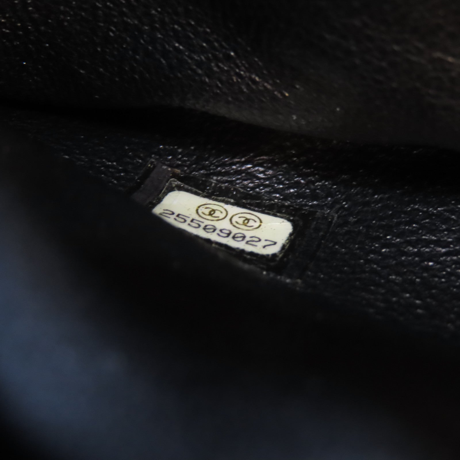 CHANEL 斜紋羊皮皮革Trendy CC金扣鏈帶手挽肩背兩用袋黑色