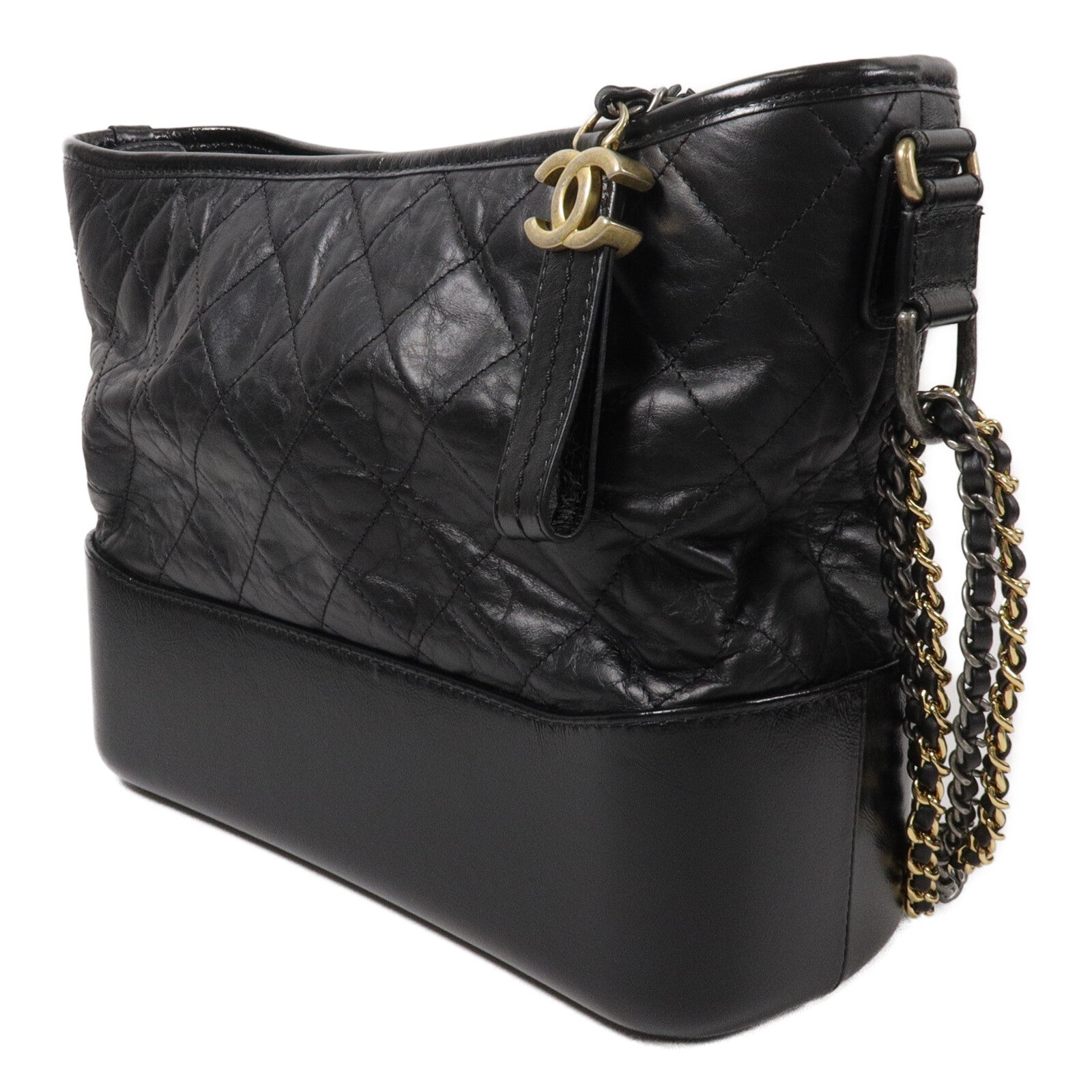 CHANEL 牛皮皮革Gabrielle Large肩背袋