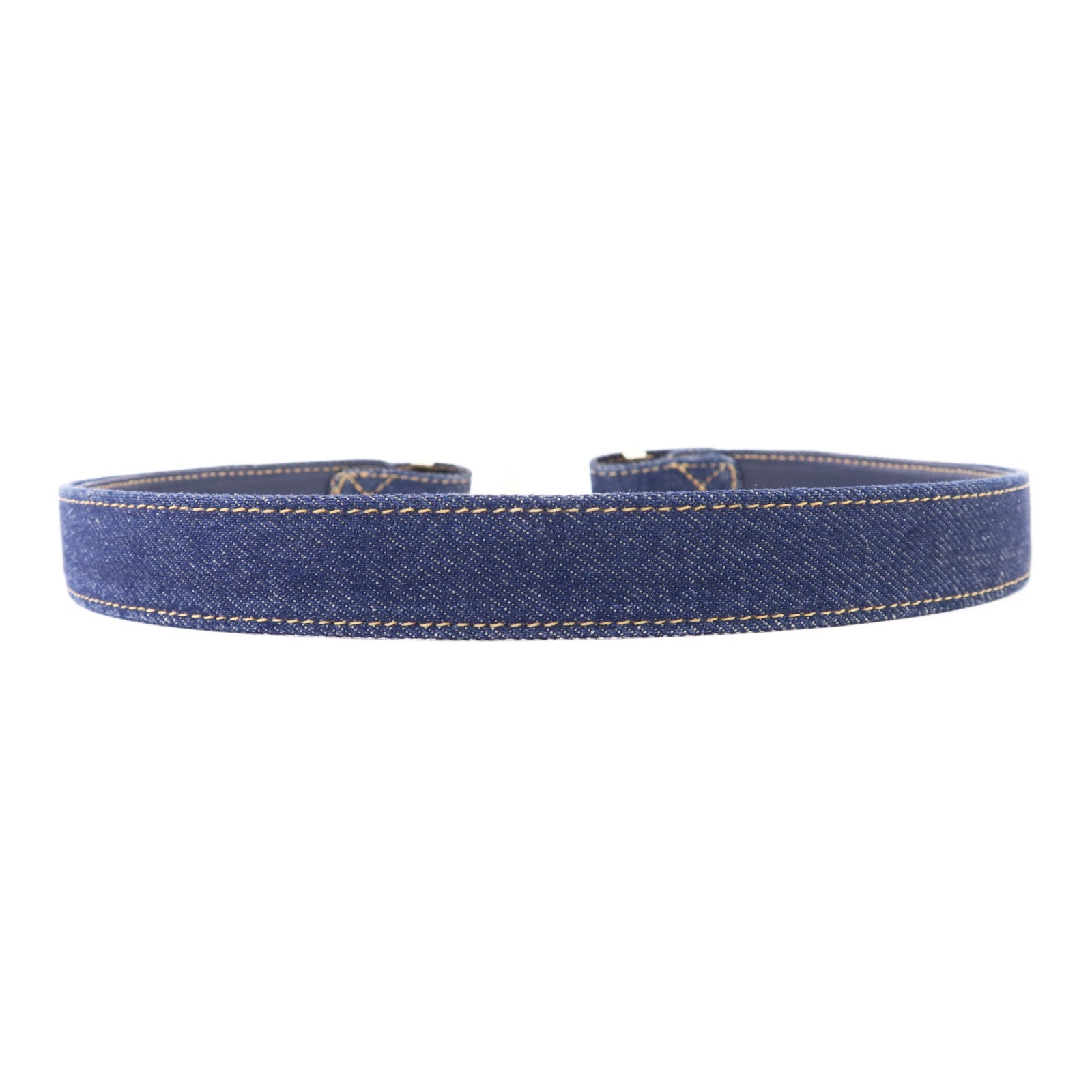 Dior 牛仔布/金屬Belt皮帶