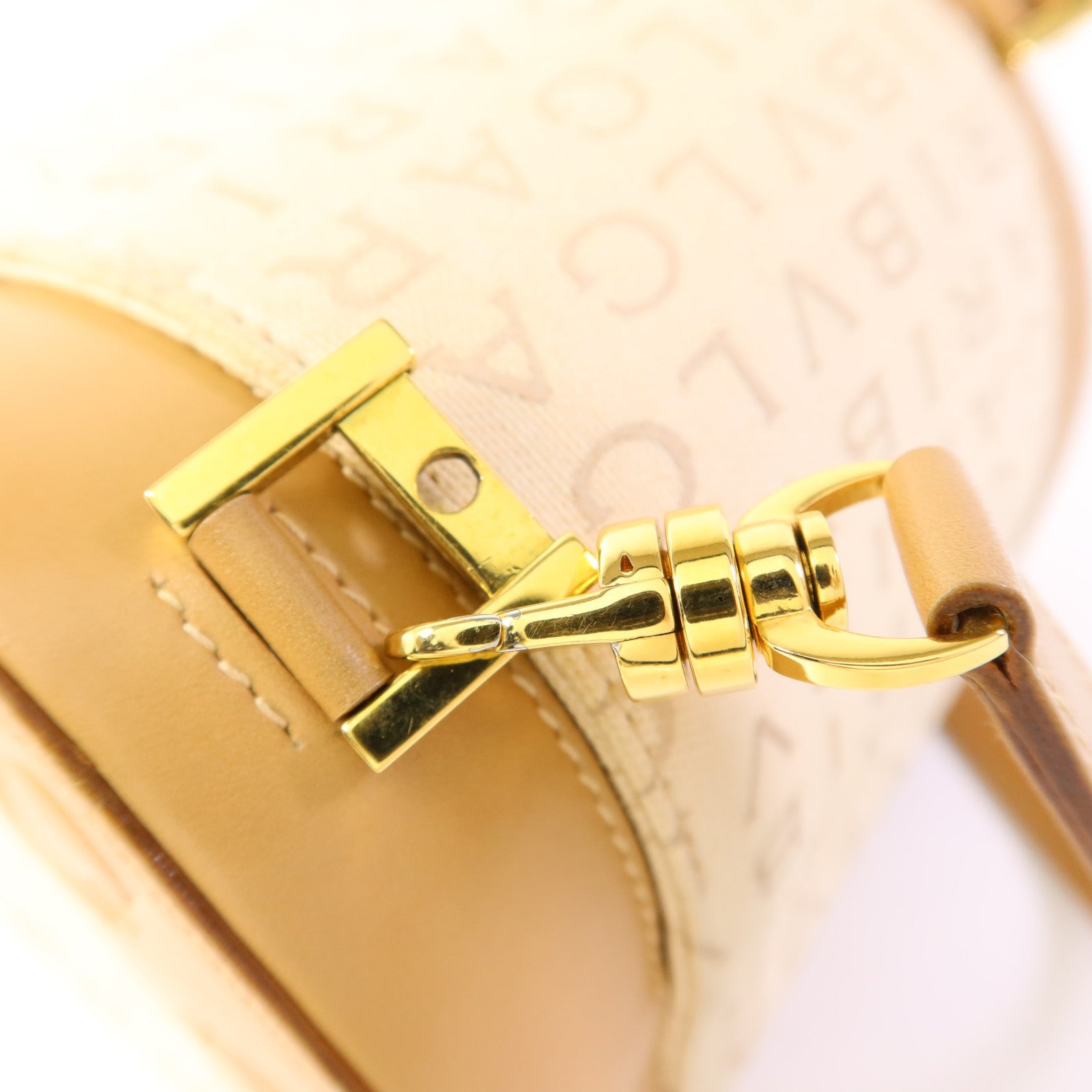 BVLGARI 帆布B Zero Shoulder Bag金扣手挽袋