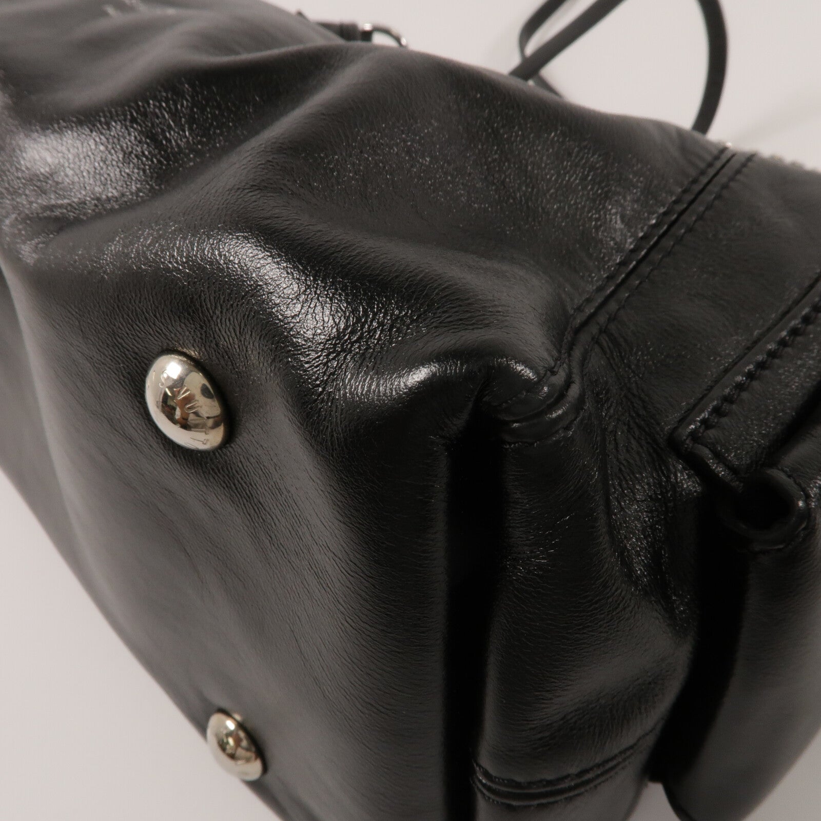 LOUIS VUITTON 羊皮皮革Carry All Vibe PM手挽肩背兩用袋