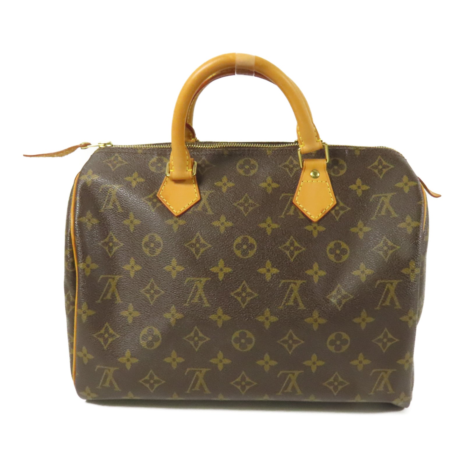 LOUIS VUITTON Monogram Speedy 30金扣手挽袋