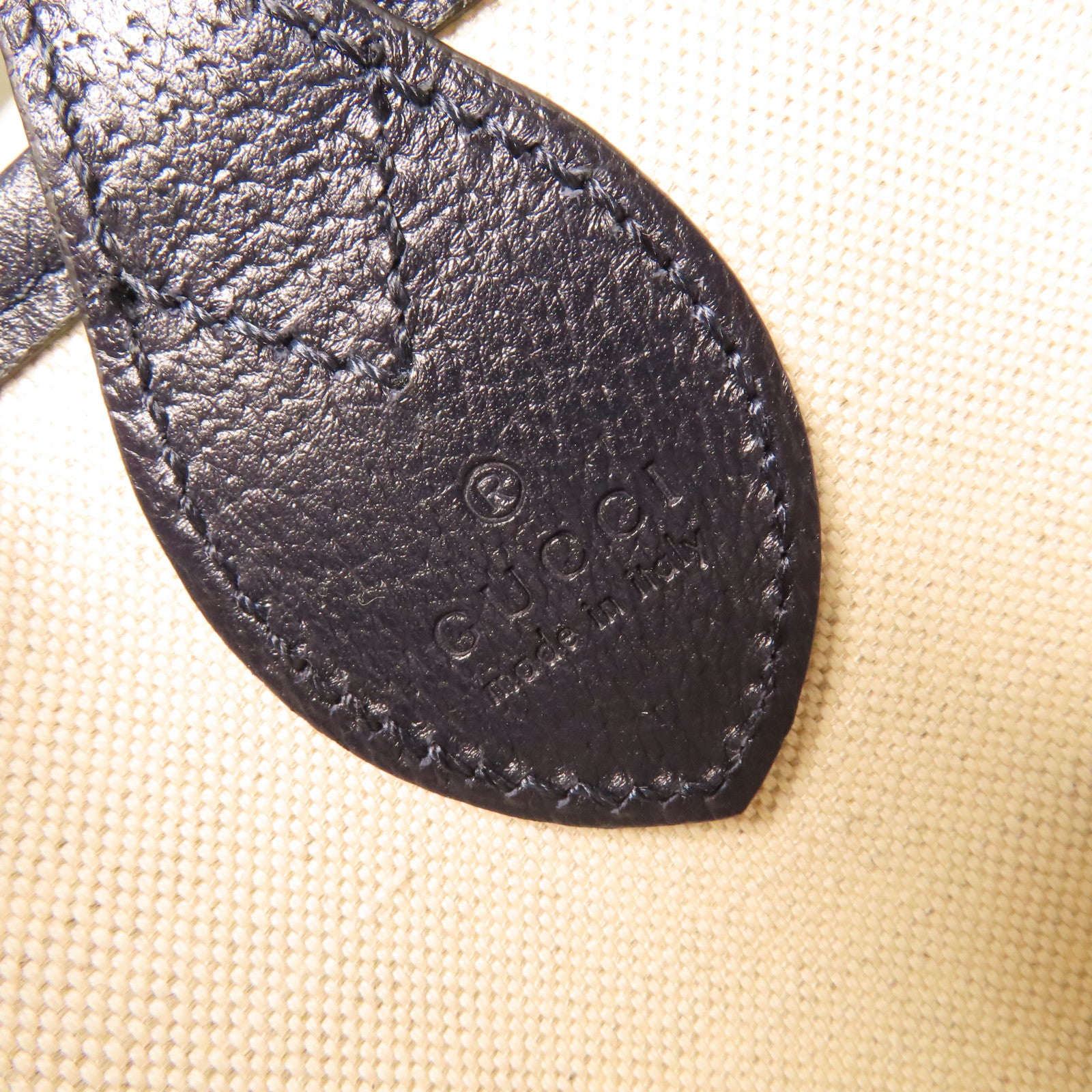 GUCCI 塗層帆布Ophidia Small Tote Bag手挽袋啡色/寶藍色