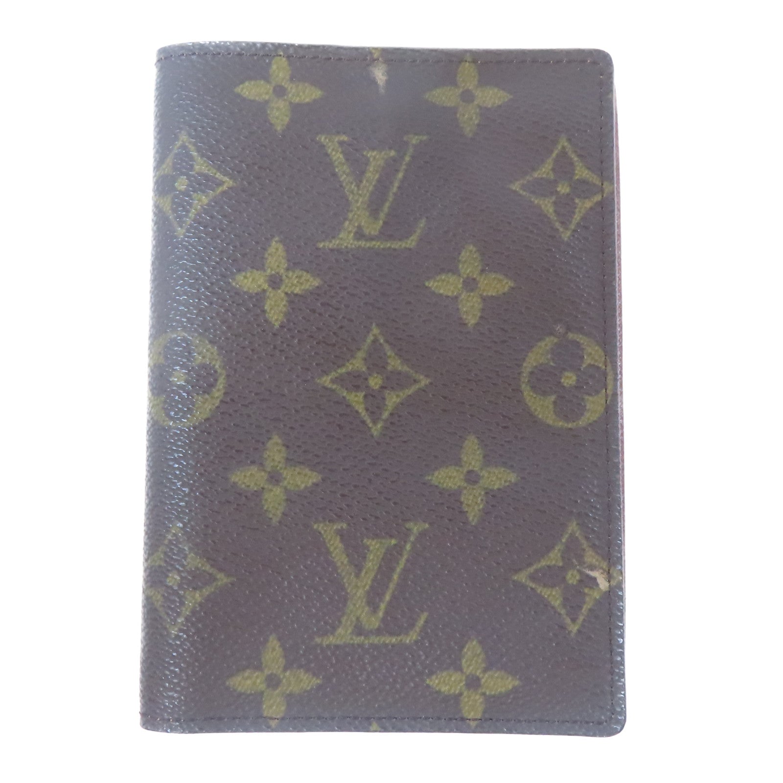 LOUIS VUITTON Monogram Passport Cover護照套啡色