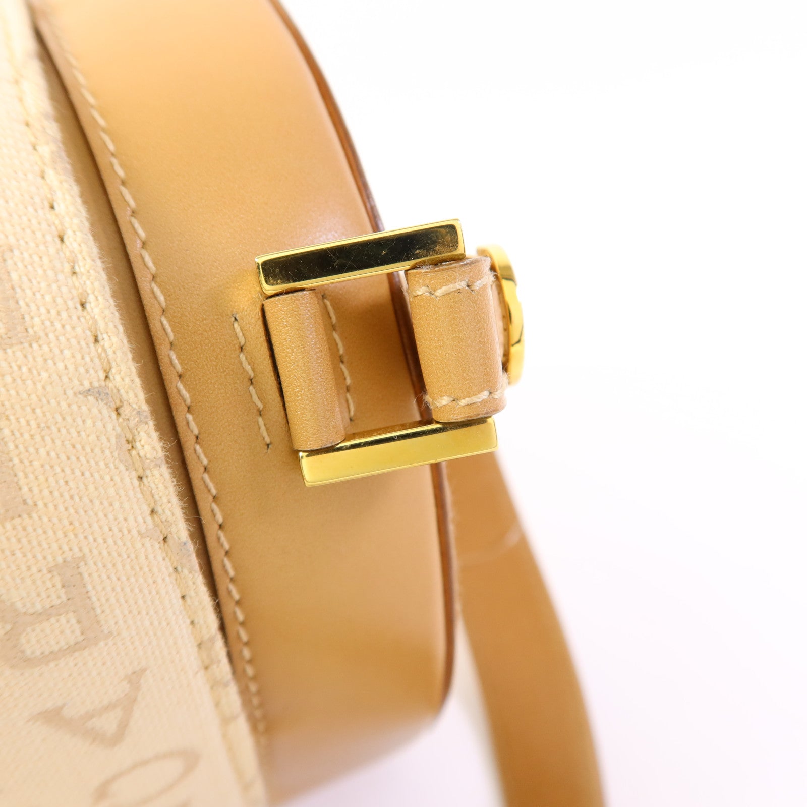 BVLGARI 帆布B Zero Shoulder Bag金扣手挽袋