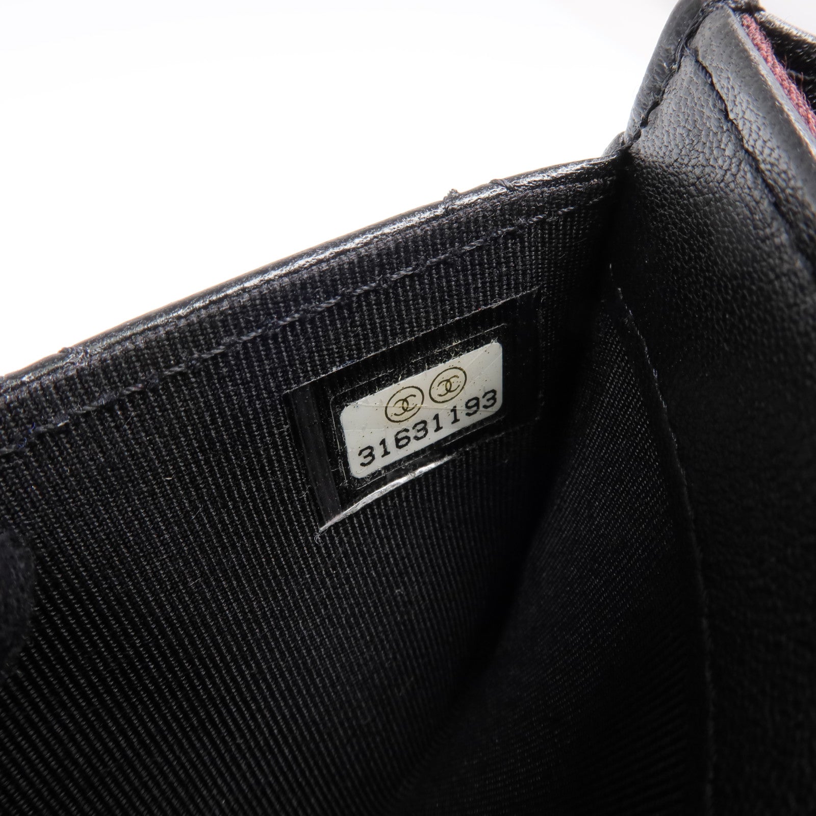 CHANEL 羊皮皮革Card Case金扣卡片套