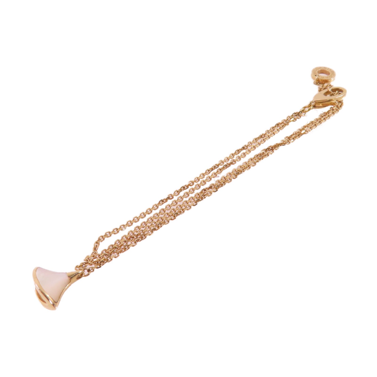 BVLGARI 18K玫瑰金/珍珠母Mother of Pearl Divas Dream Bracelet手鏈