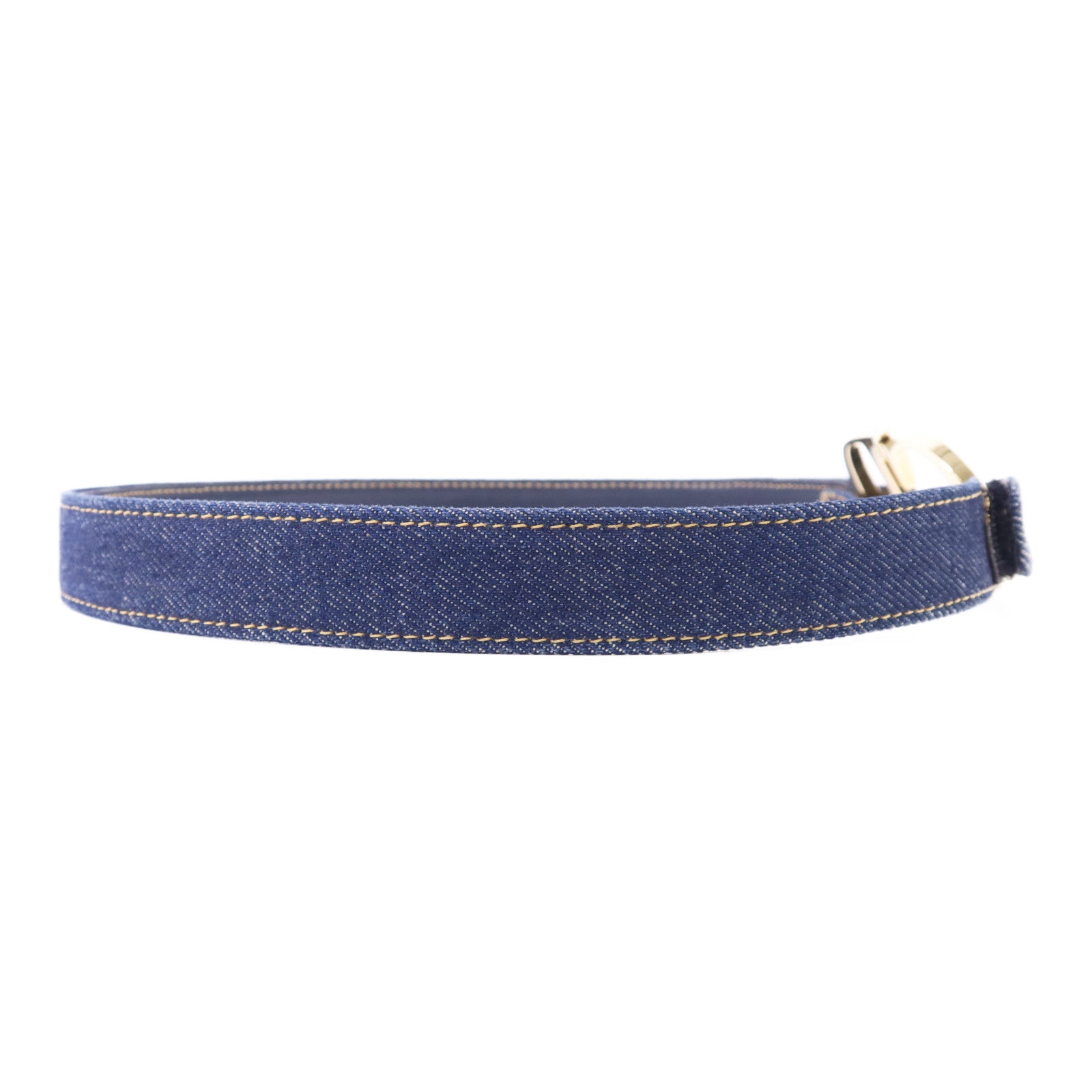 Dior 牛仔布/金屬Belt皮帶