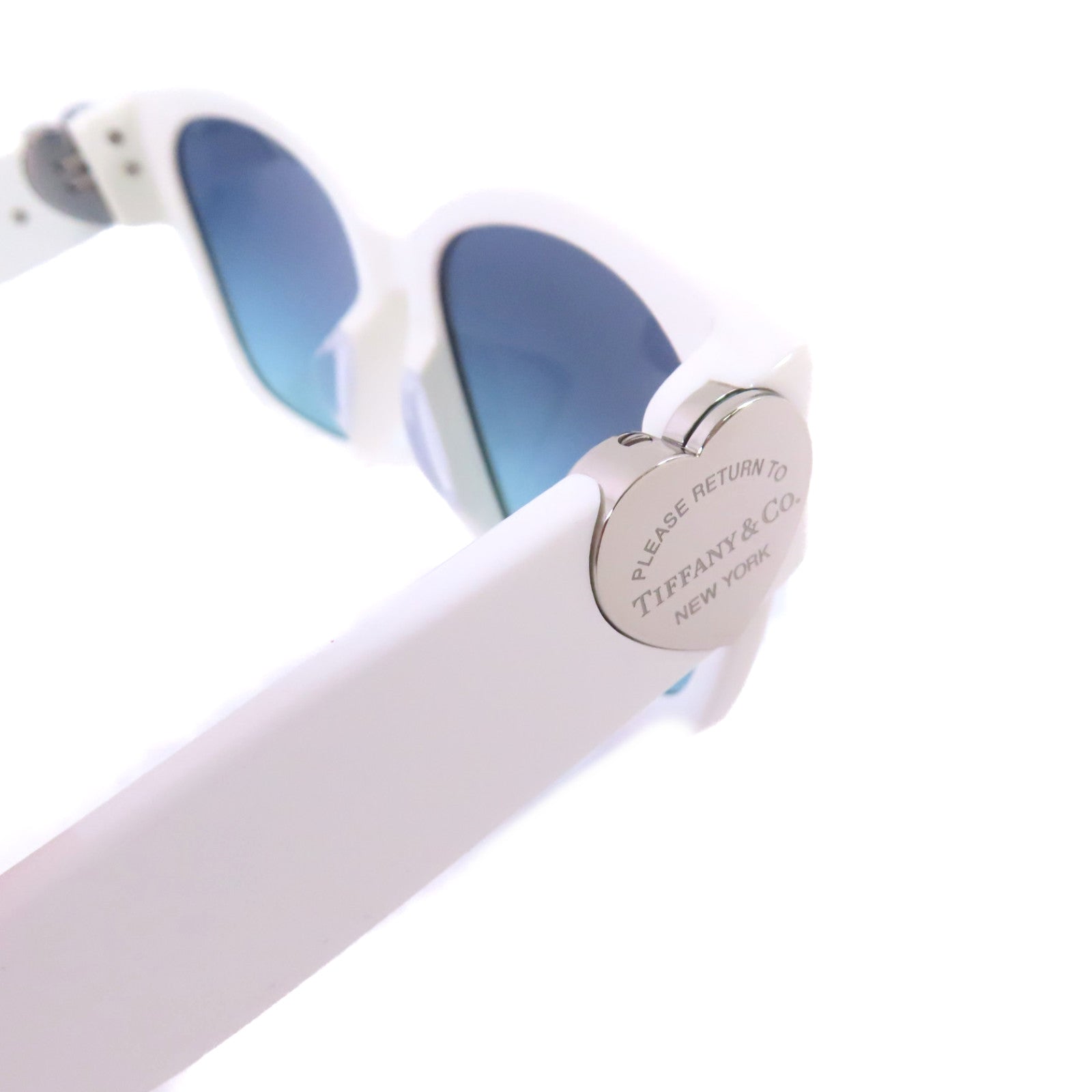 TIFFANY＆CO PVC Sunglasses太陽眼鏡白色
