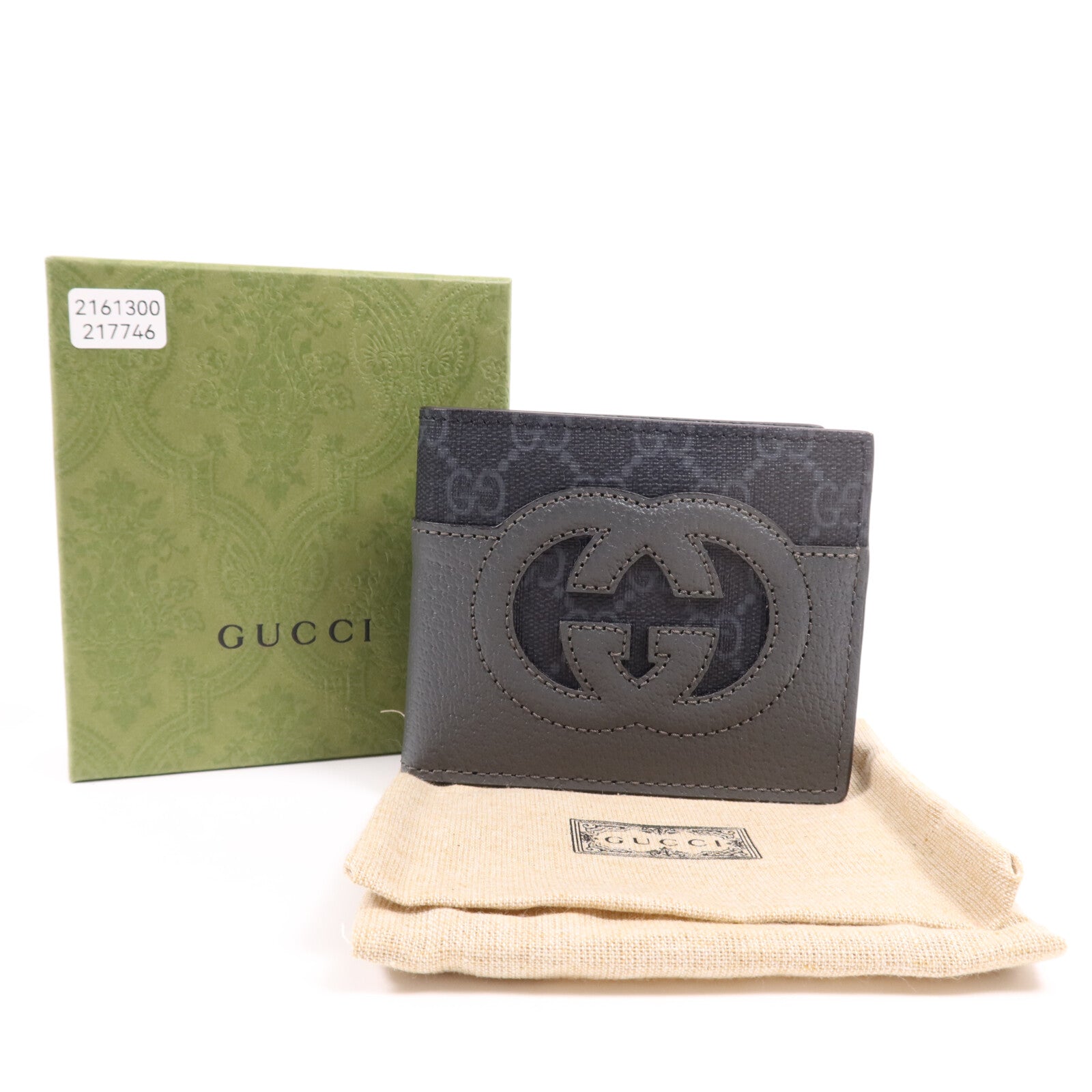 GUCCI 塗層帆布Wallet錢包