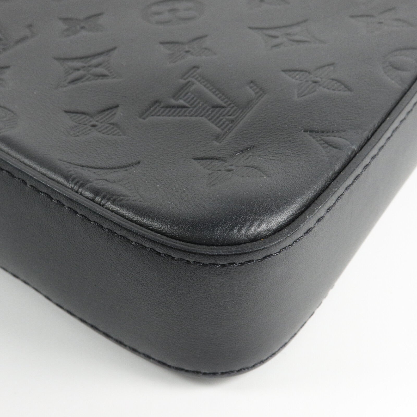 LOUIS VUITTON Monogram Shadow Trio Messenger肩背袋