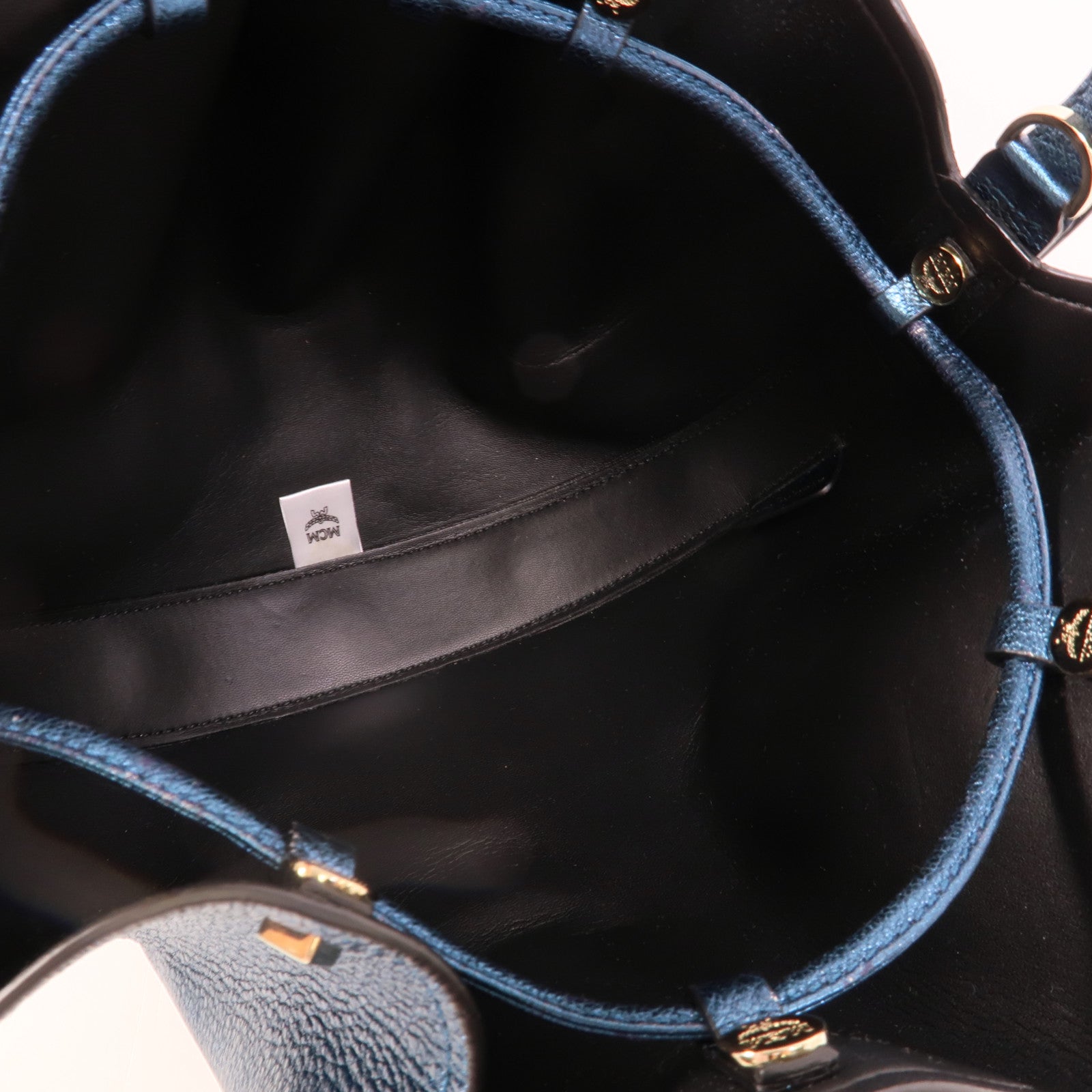 MCM 牛皮皮革2 Way Shoulder Bag手挽肩背兩用袋
