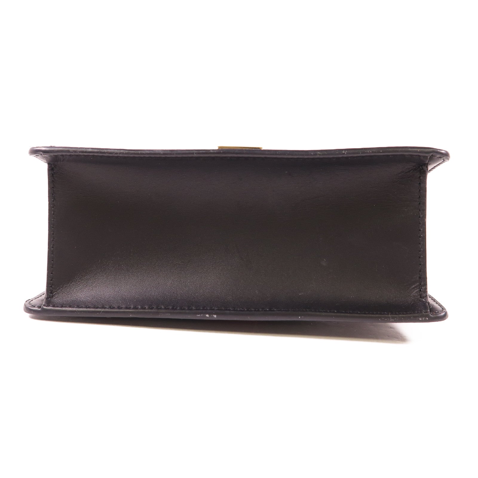 GUCCI 牛皮皮革Sylvie S金扣手挽肩背兩用袋