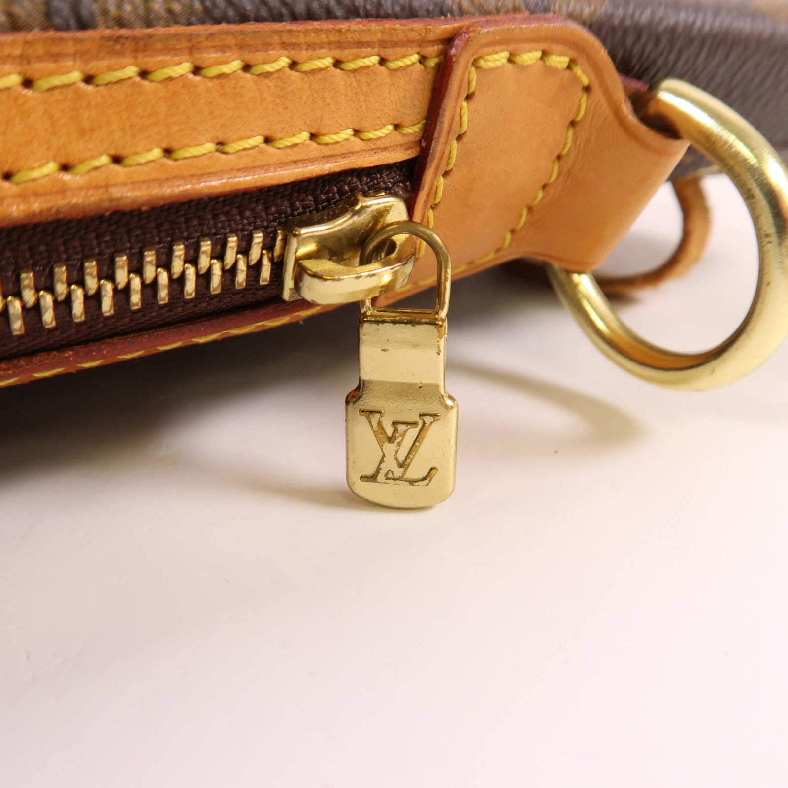 LOUIS VUITTON Monogram Sac A Dos Bosphore金扣背包棕色