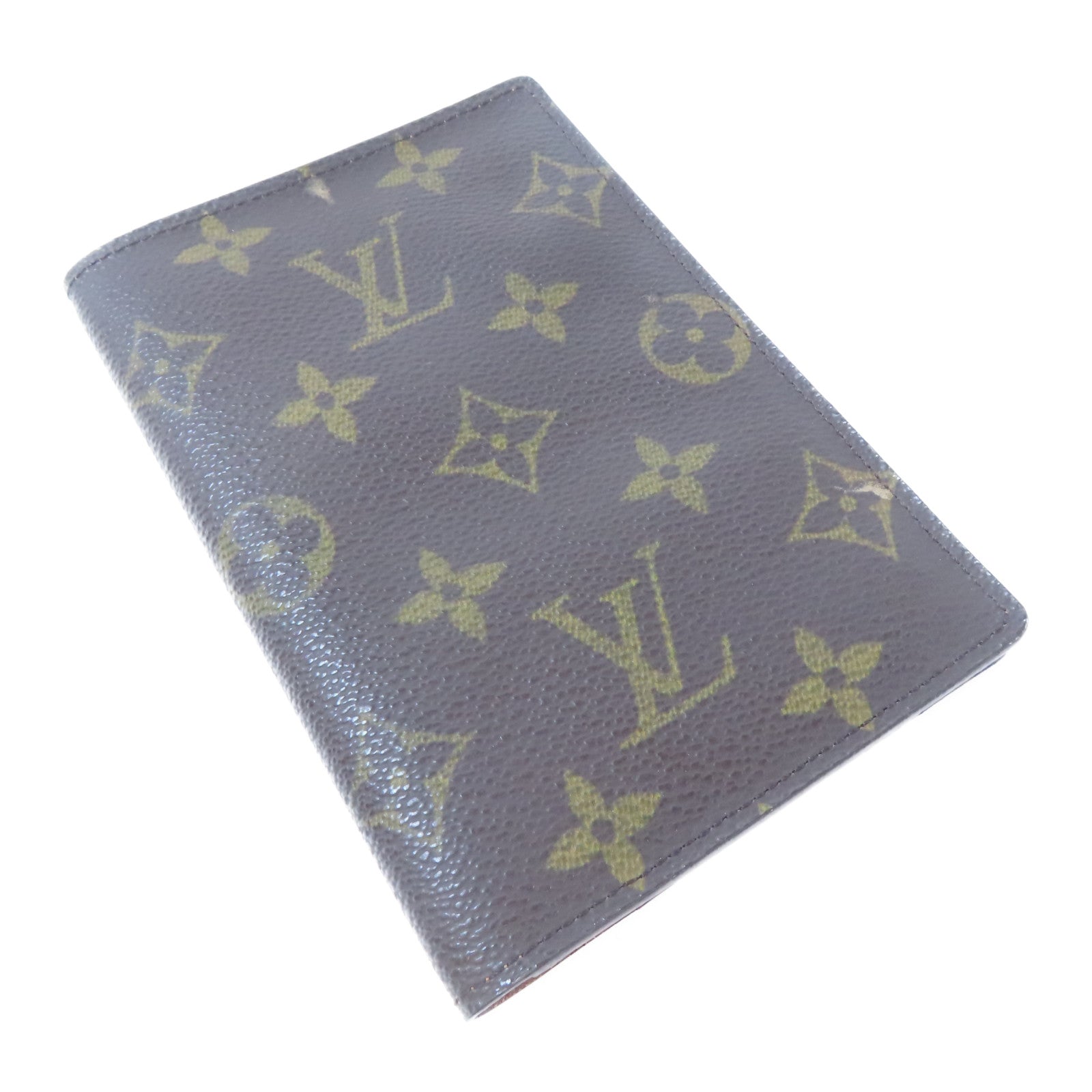 LOUIS VUITTON Monogram Passport Cover護照套啡色