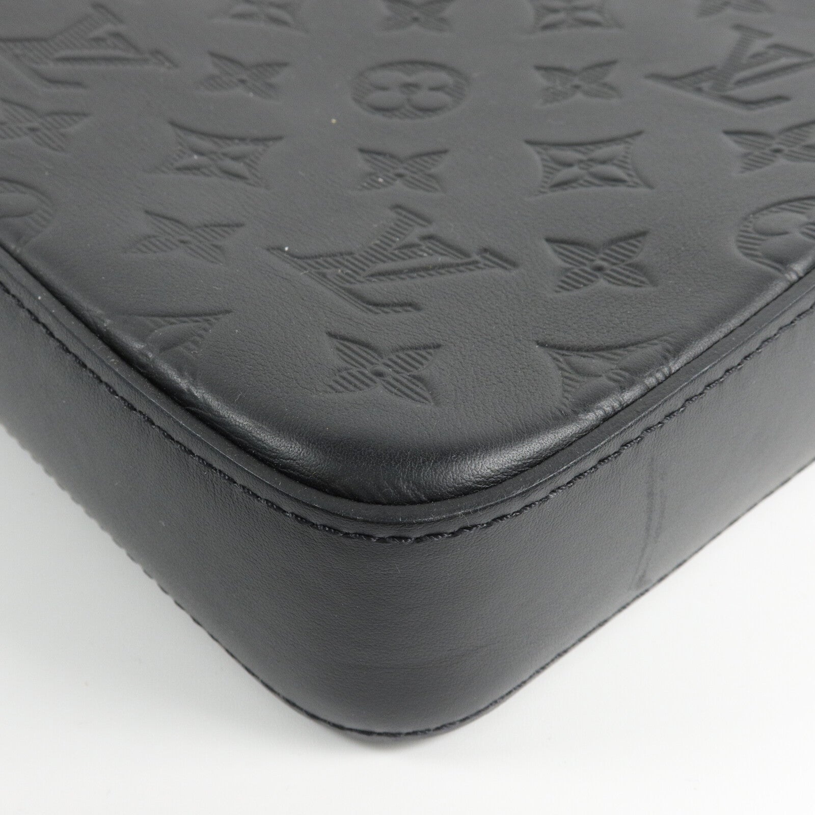 LOUIS VUITTON Monogram Shadow Trio Messenger肩背袋