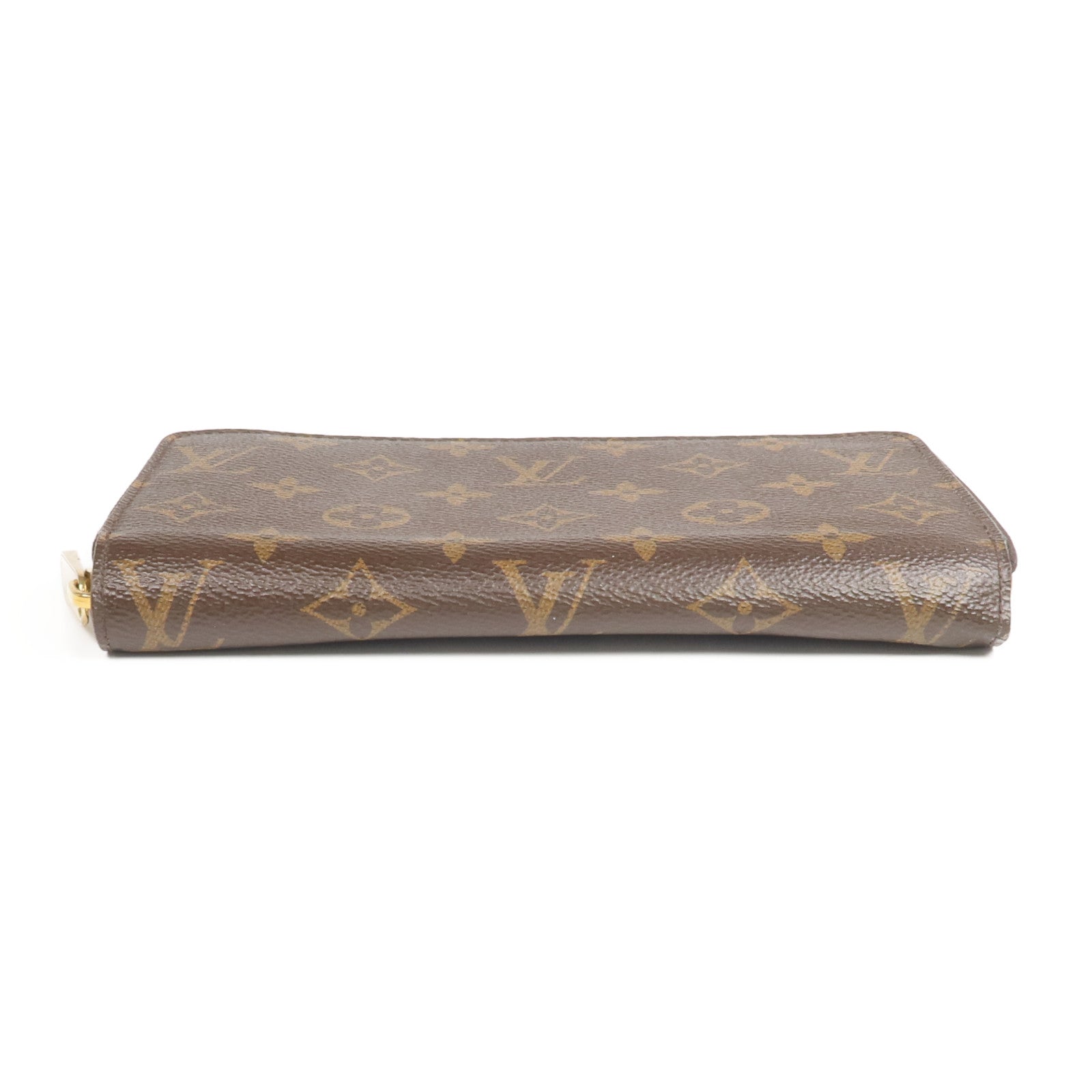 LOUIS VUITTON Monogram Zipper Long Wallet金扣長錢包