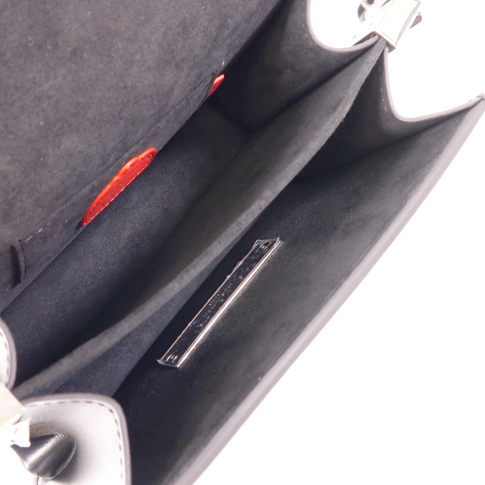 LOUIS VUITTON 牛皮皮革LV X YK Dauphine Mini銀扣肩背袋