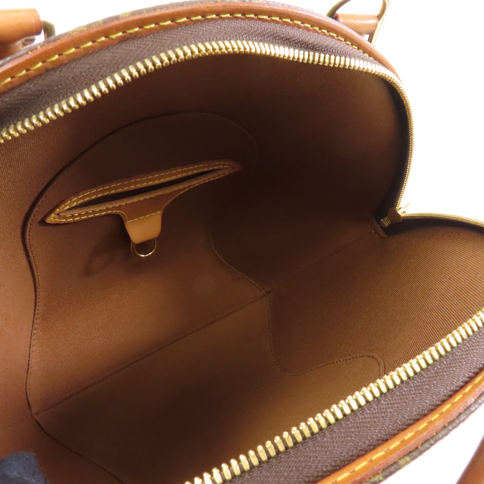 LOUIS VUITTON Monogram Ellipse PM金扣手挽袋啡色