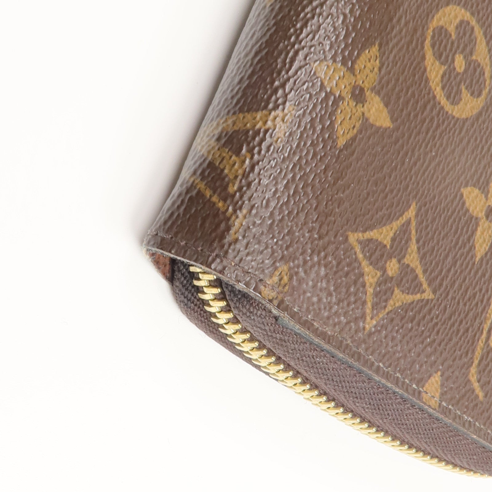 LOUIS VUITTON Monogram Zipper Long Wallet金扣長錢包