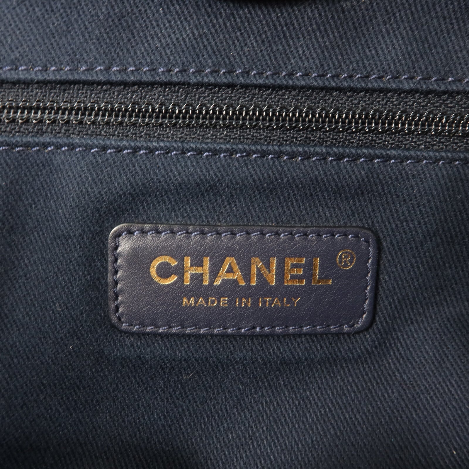 CHANEL 帆布Deauville Tote Small手挽袋
