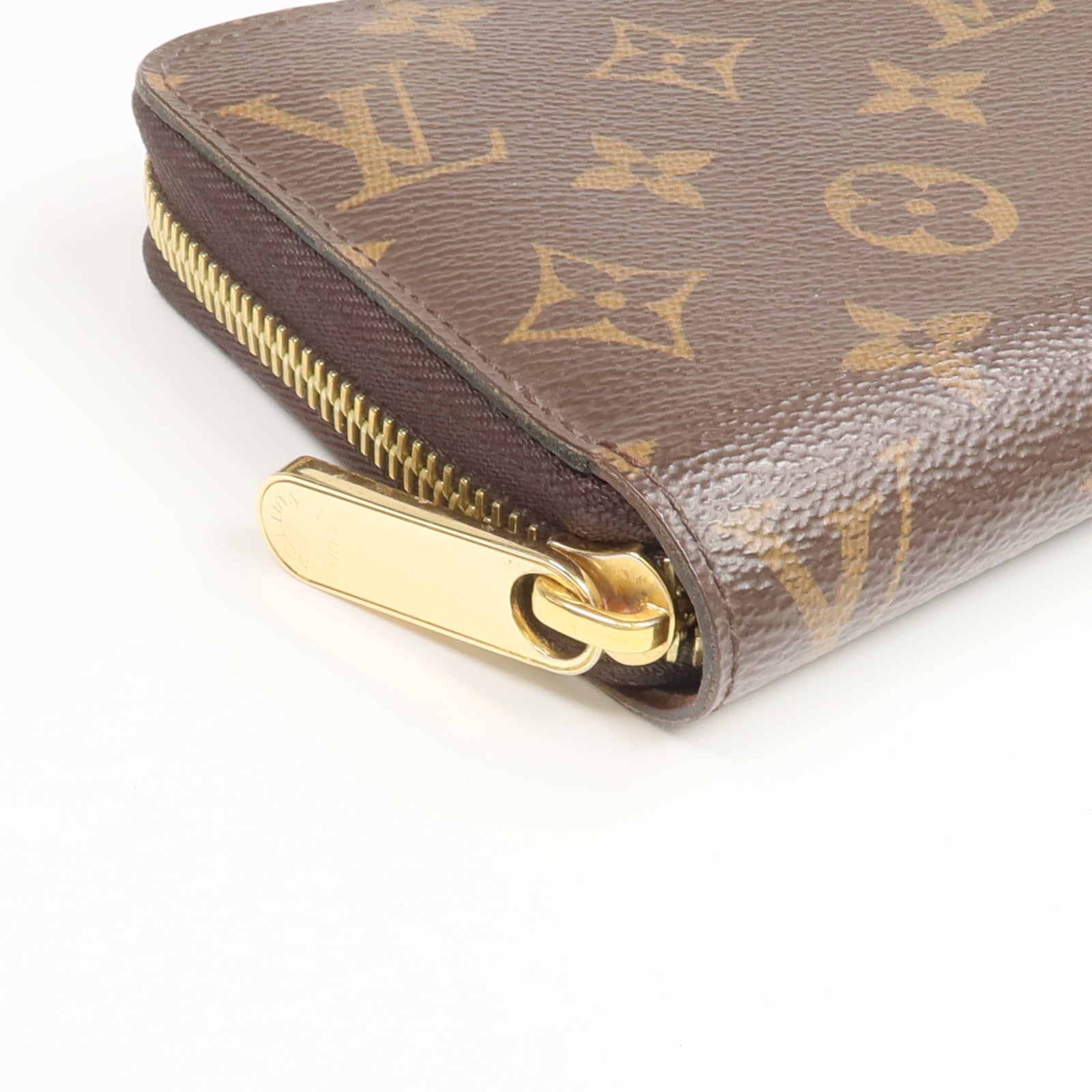 LOUIS VUITTON Monogram Zipper Long Wallet金扣長錢包