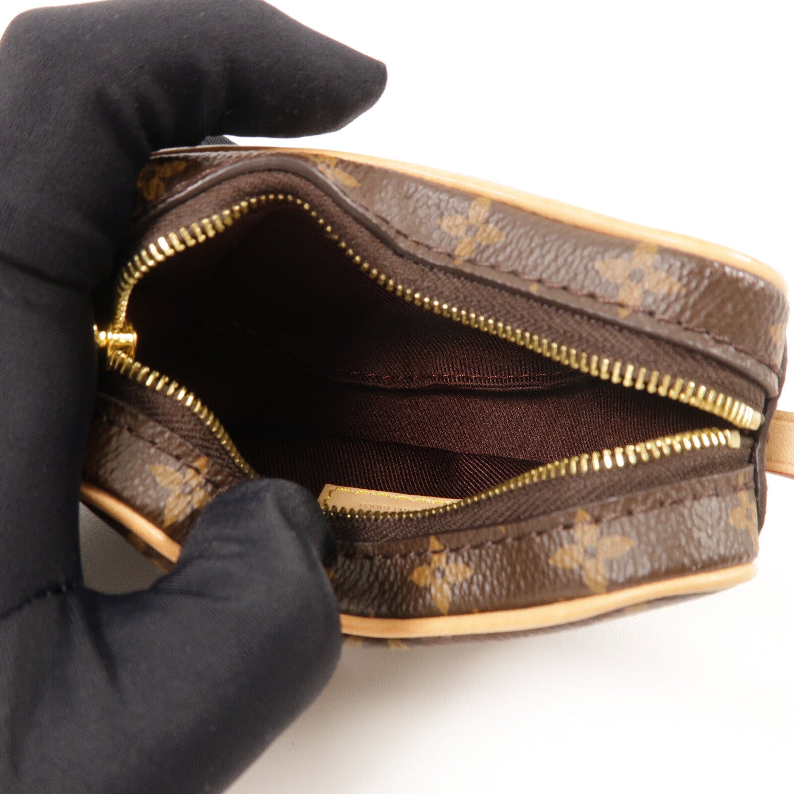 LOUIS VUITTON Monogram Croissant MM金扣手挽肩背兩用袋