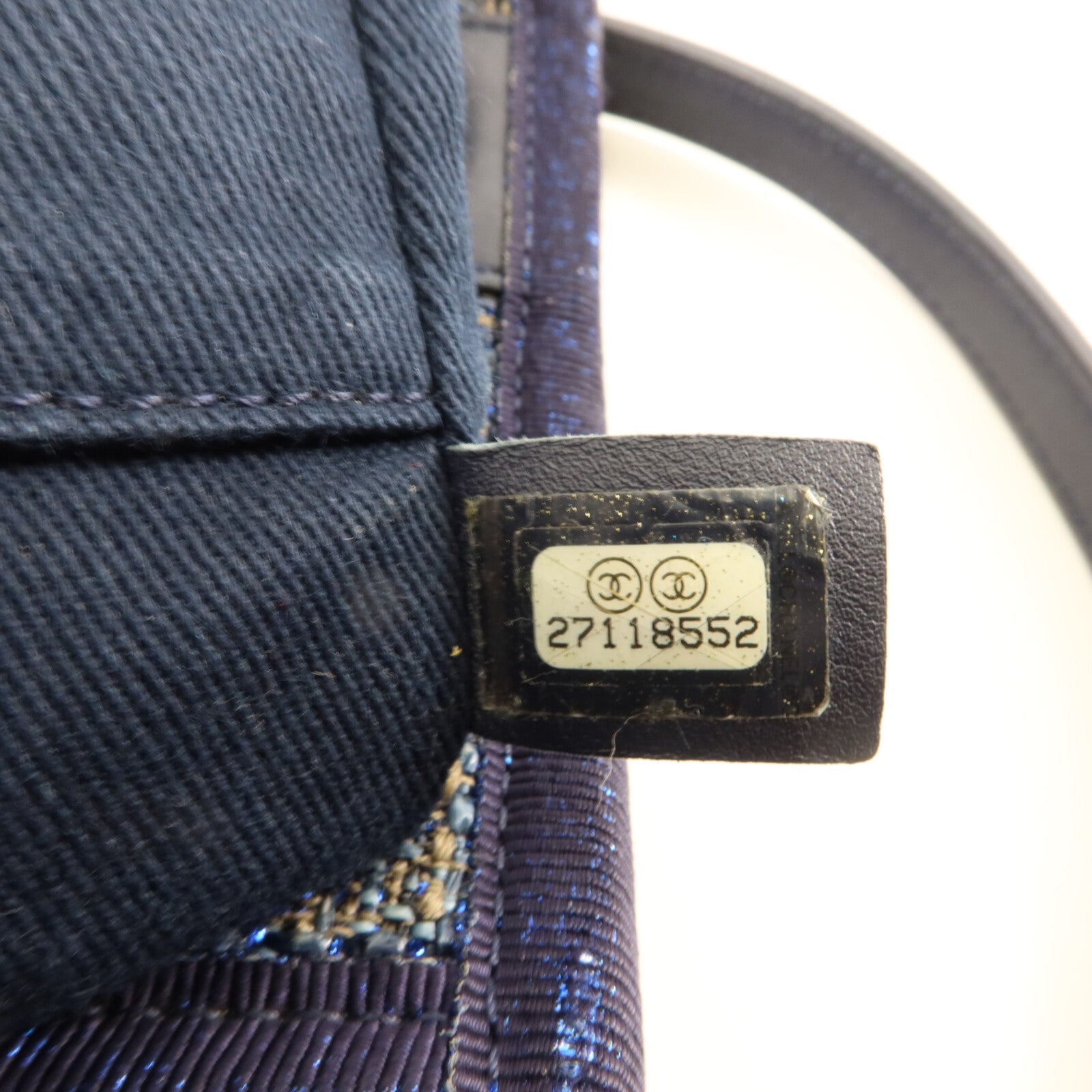 CHANEL 帆布Deauville Tote Small手挽袋