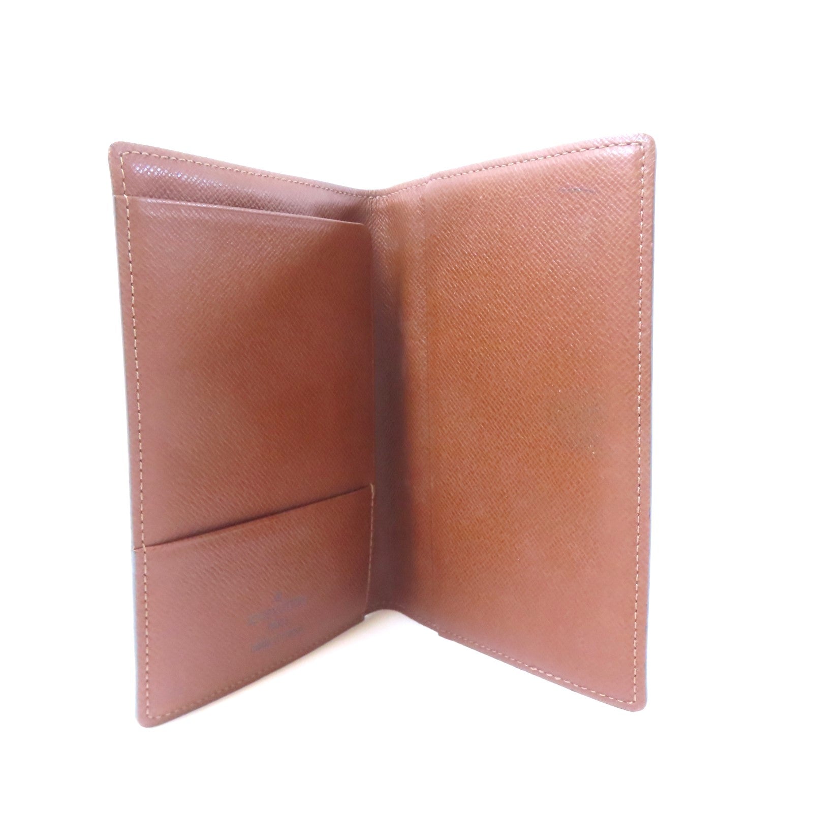 LOUIS VUITTON Monogram Passport Cover護照套啡色
