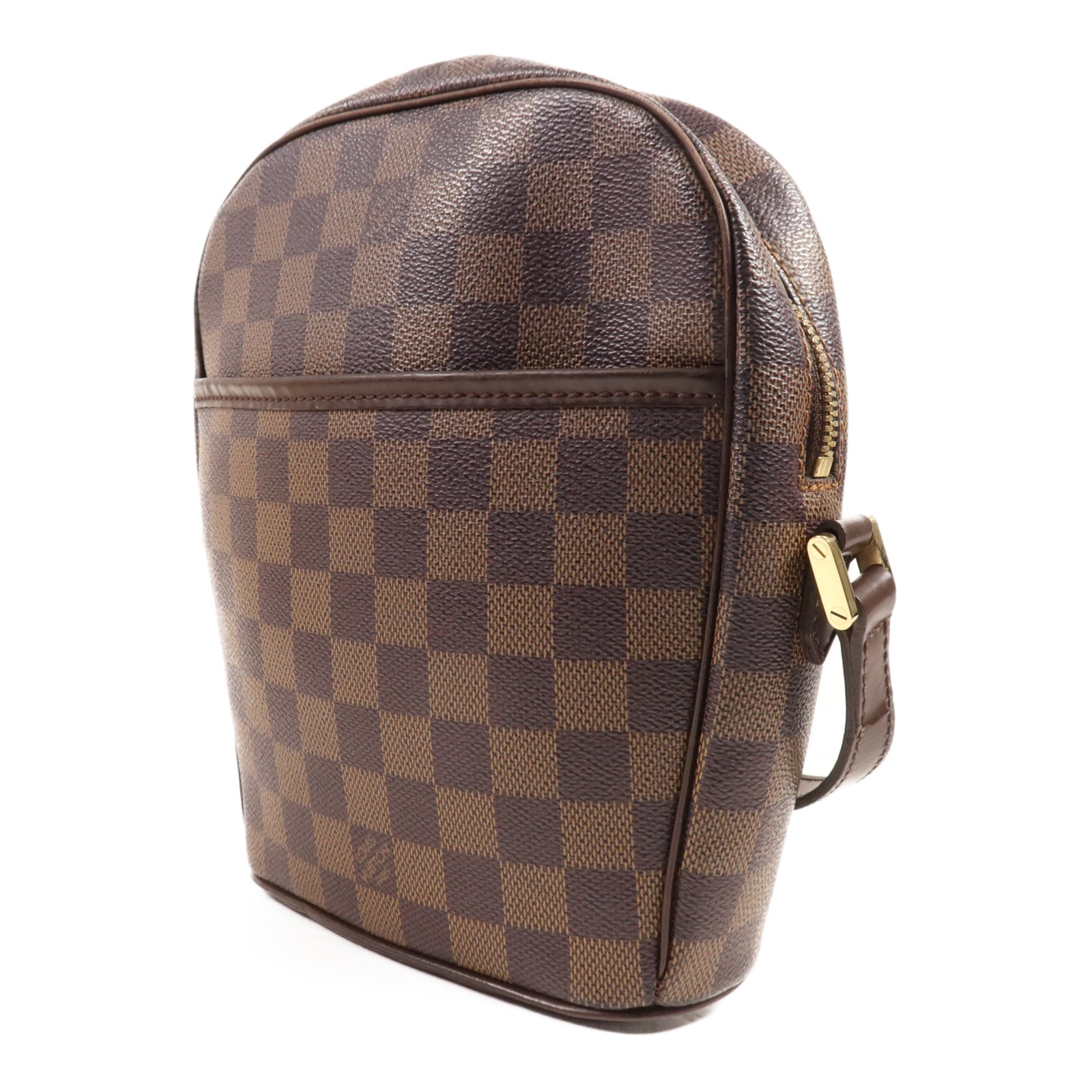 LOUIS VUITTON Damier Ipanema PM金扣肩背袋